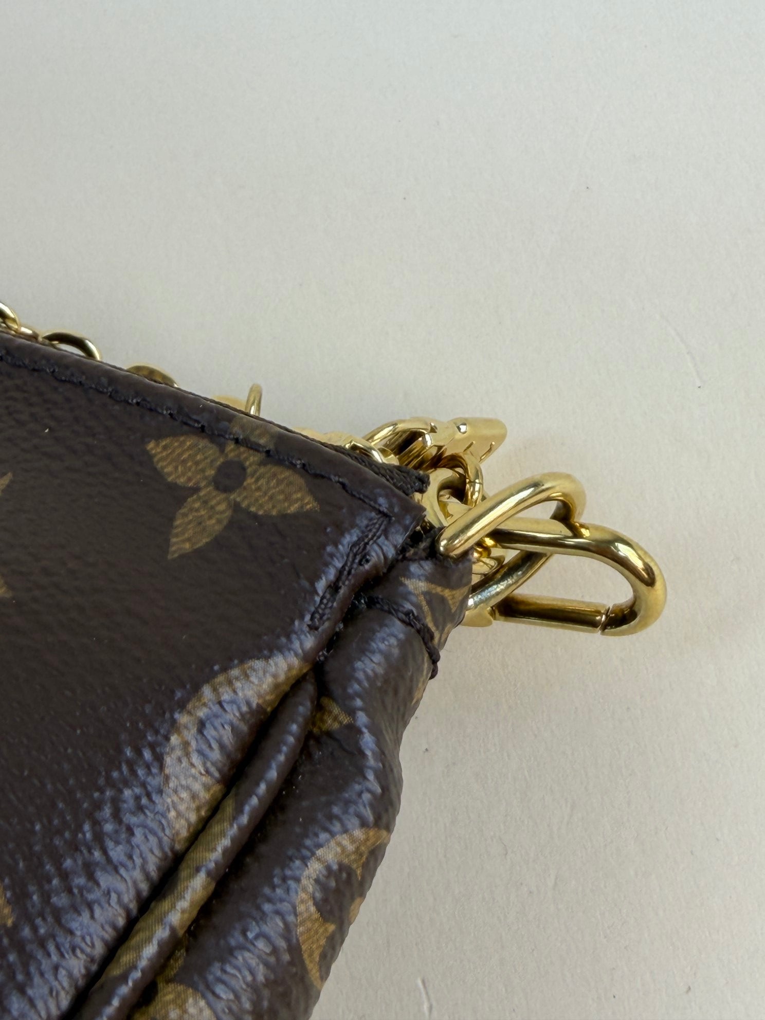 Louis Vuitton Monogram Khaki Multi Pochette Shoulder Bag