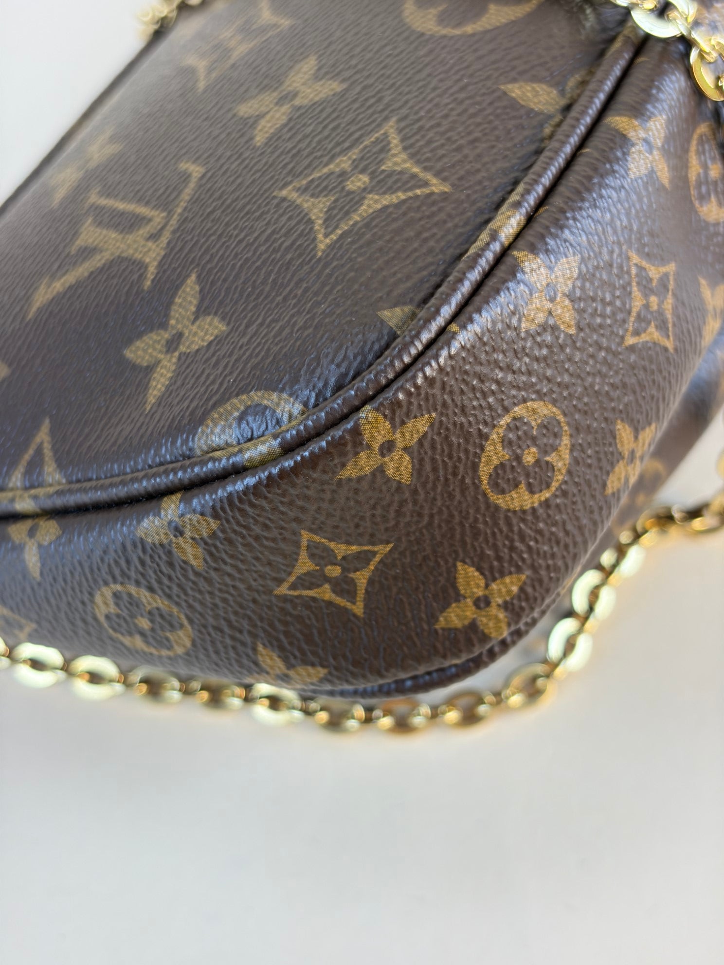 Louis Vuitton Monogram Khaki Multi Pochette Shoulder Bag