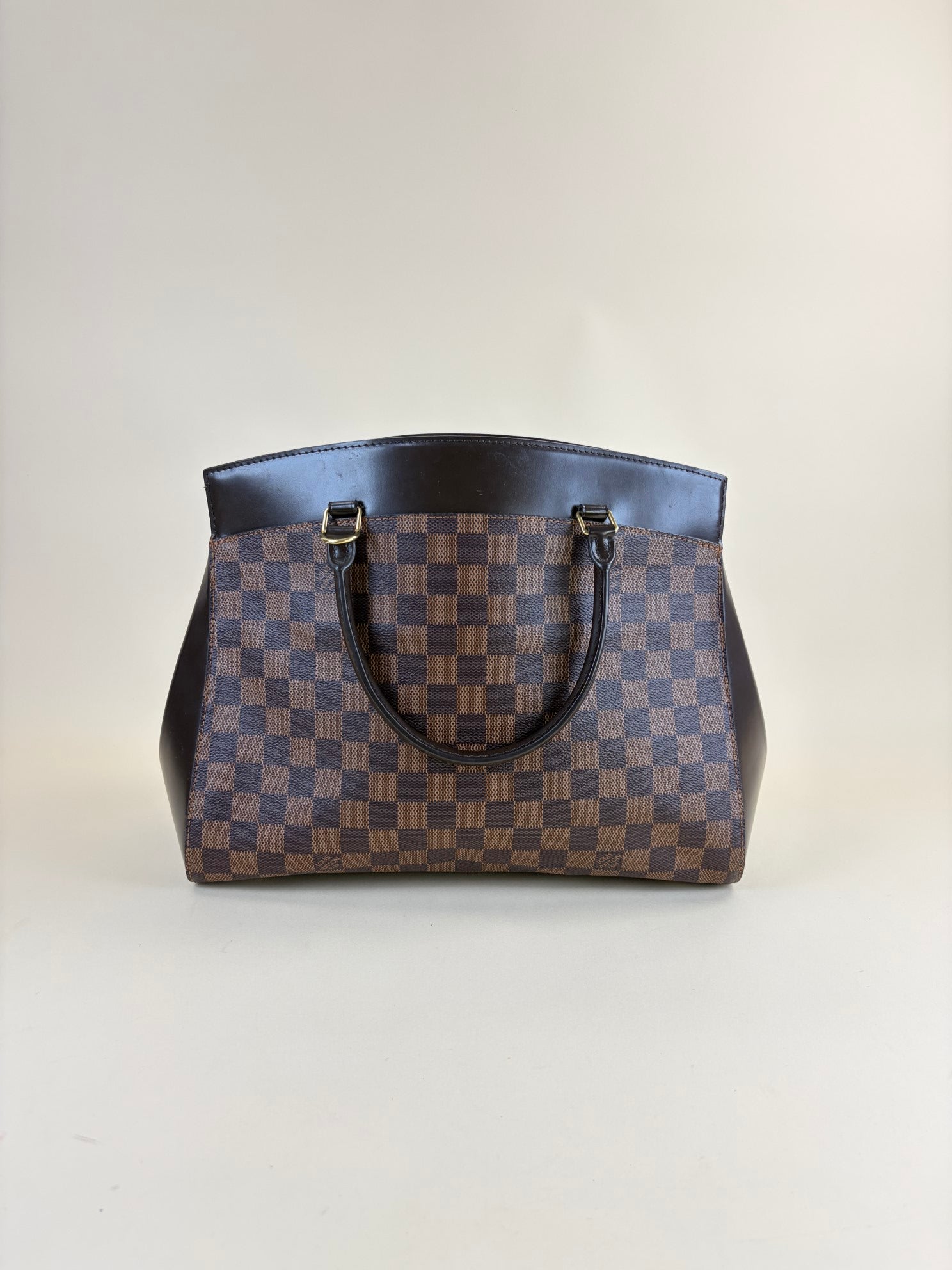 Louis Vuitton Damier Ebene Rivoli MM Tote Bag with Strap