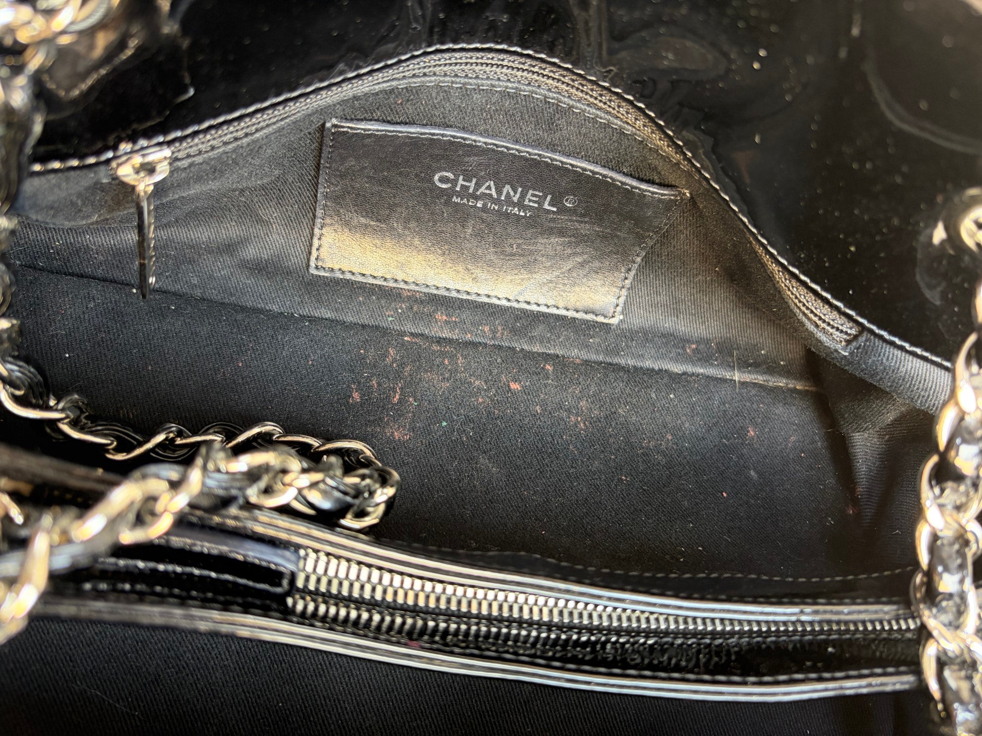 Chanel Black Small Just Mademoiselle Bowling Bag