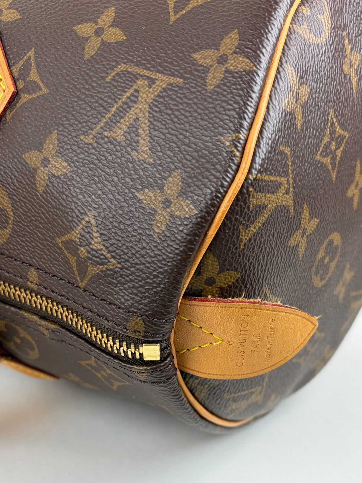 louis Vuitton monogram canvas speedy 30 tote bag