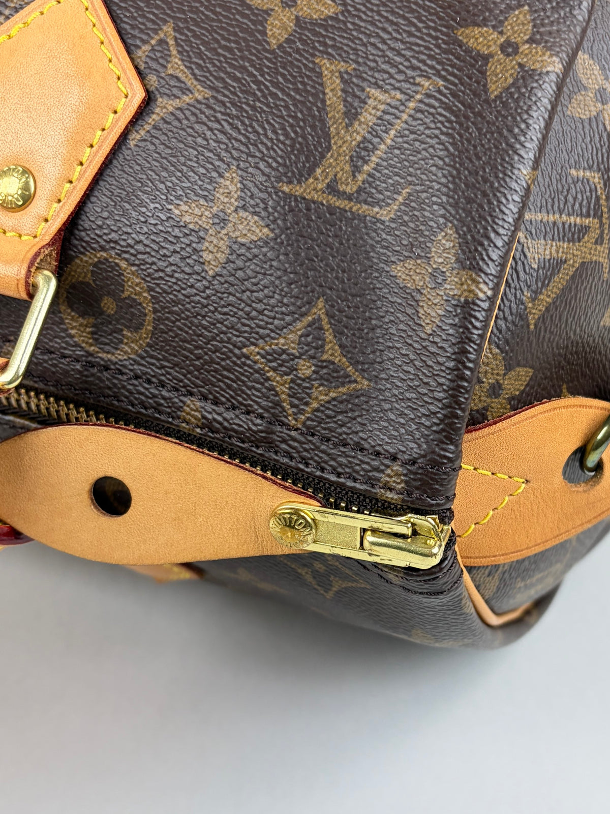 louis Vuitton monogram canvas speedy 30 tote bag