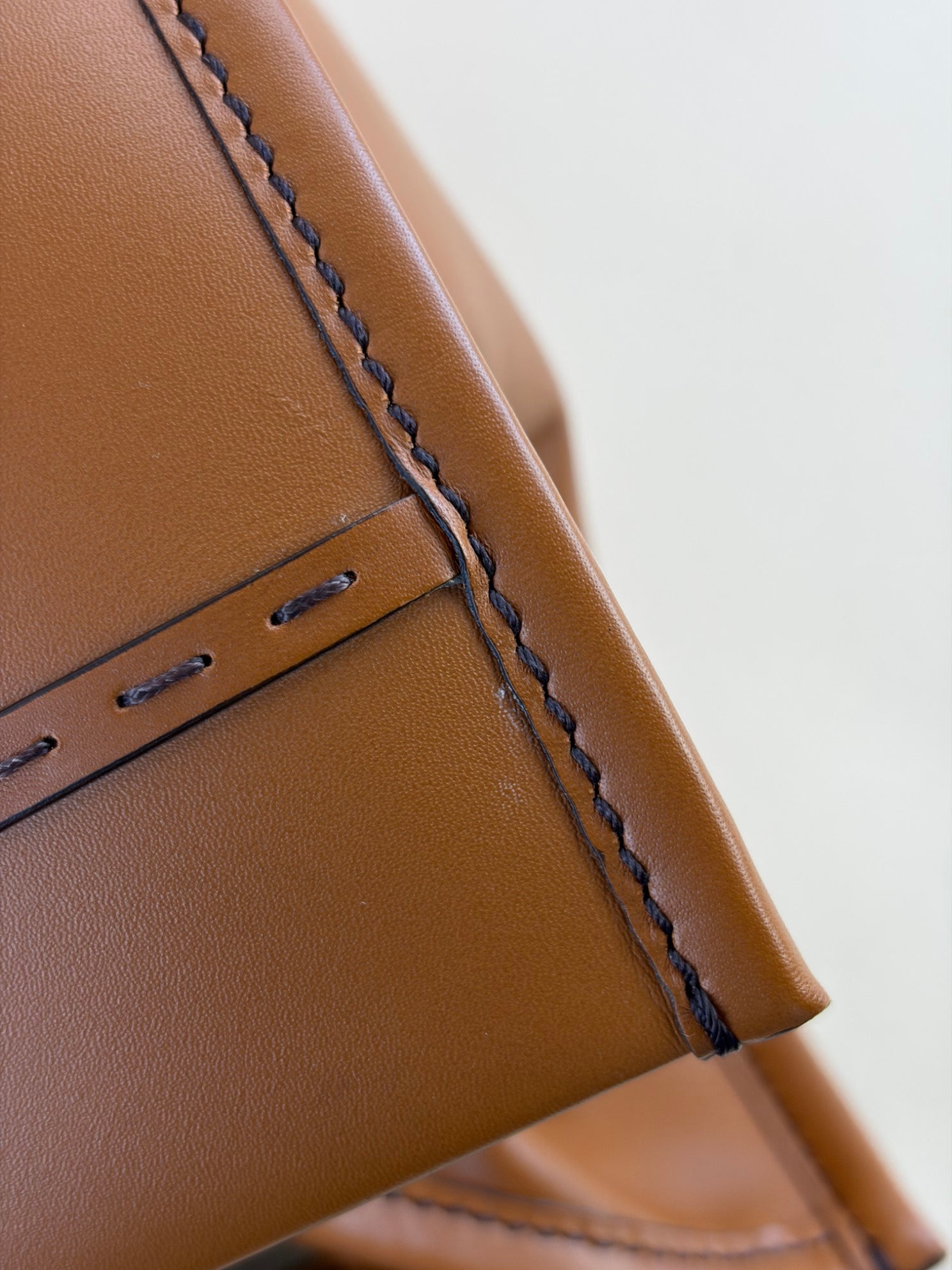 Fendi Brown Sunshine Large Tote Bag