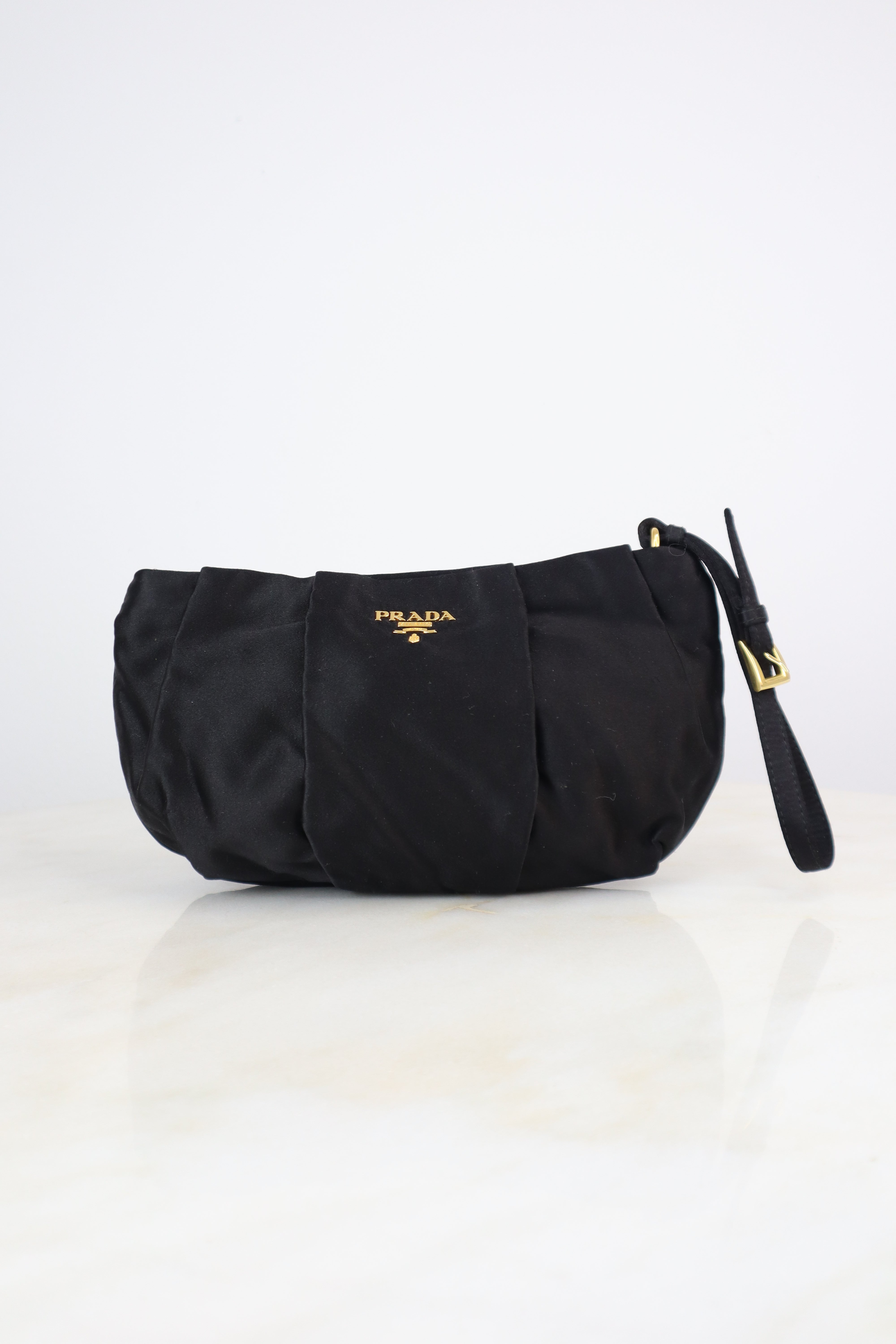Prada Black Nylon Clutch