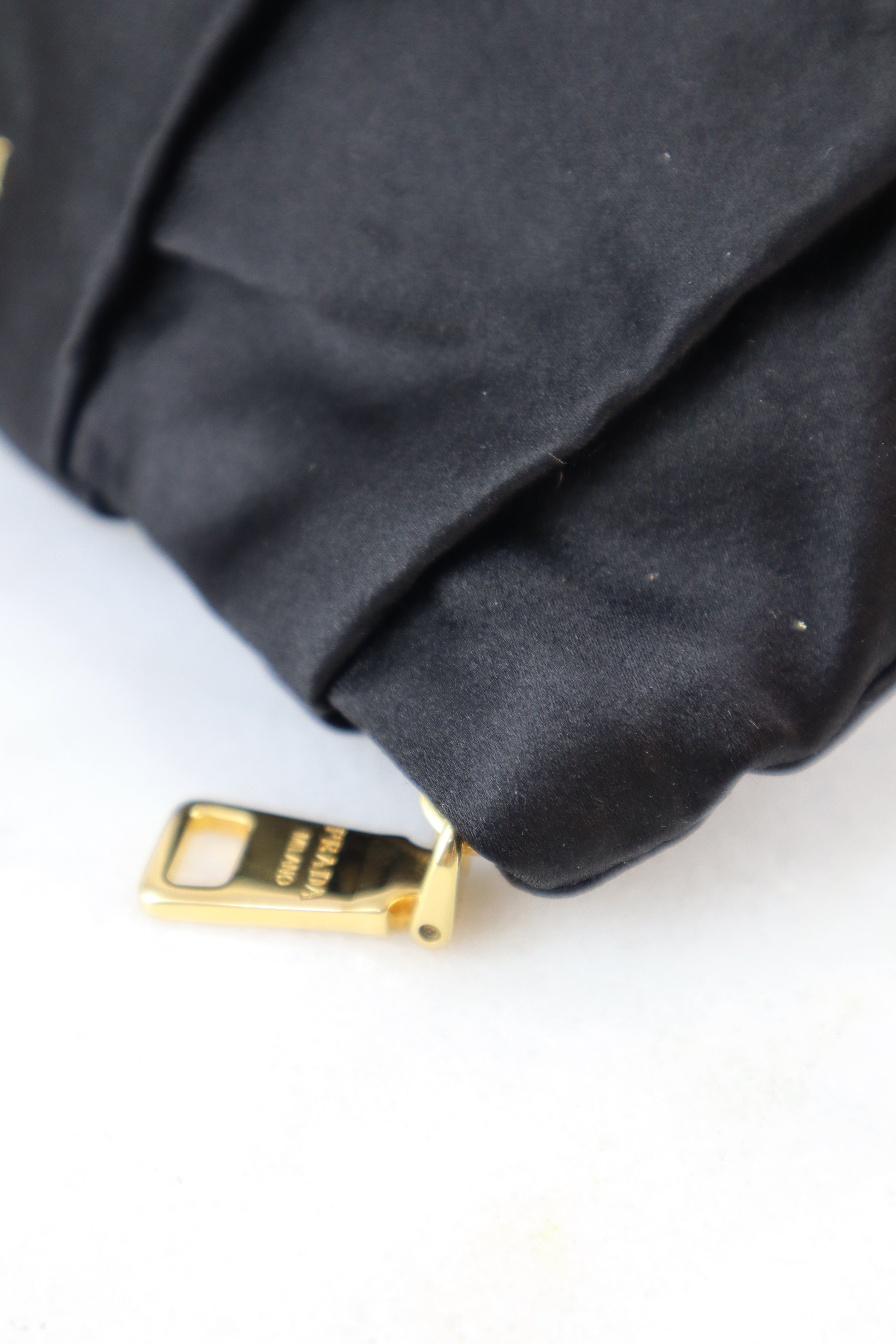 Prada Black Nylon Clutch