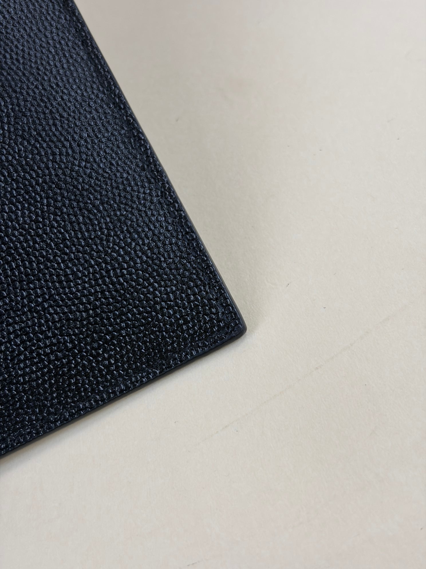 YSL Black Uptown Pouch