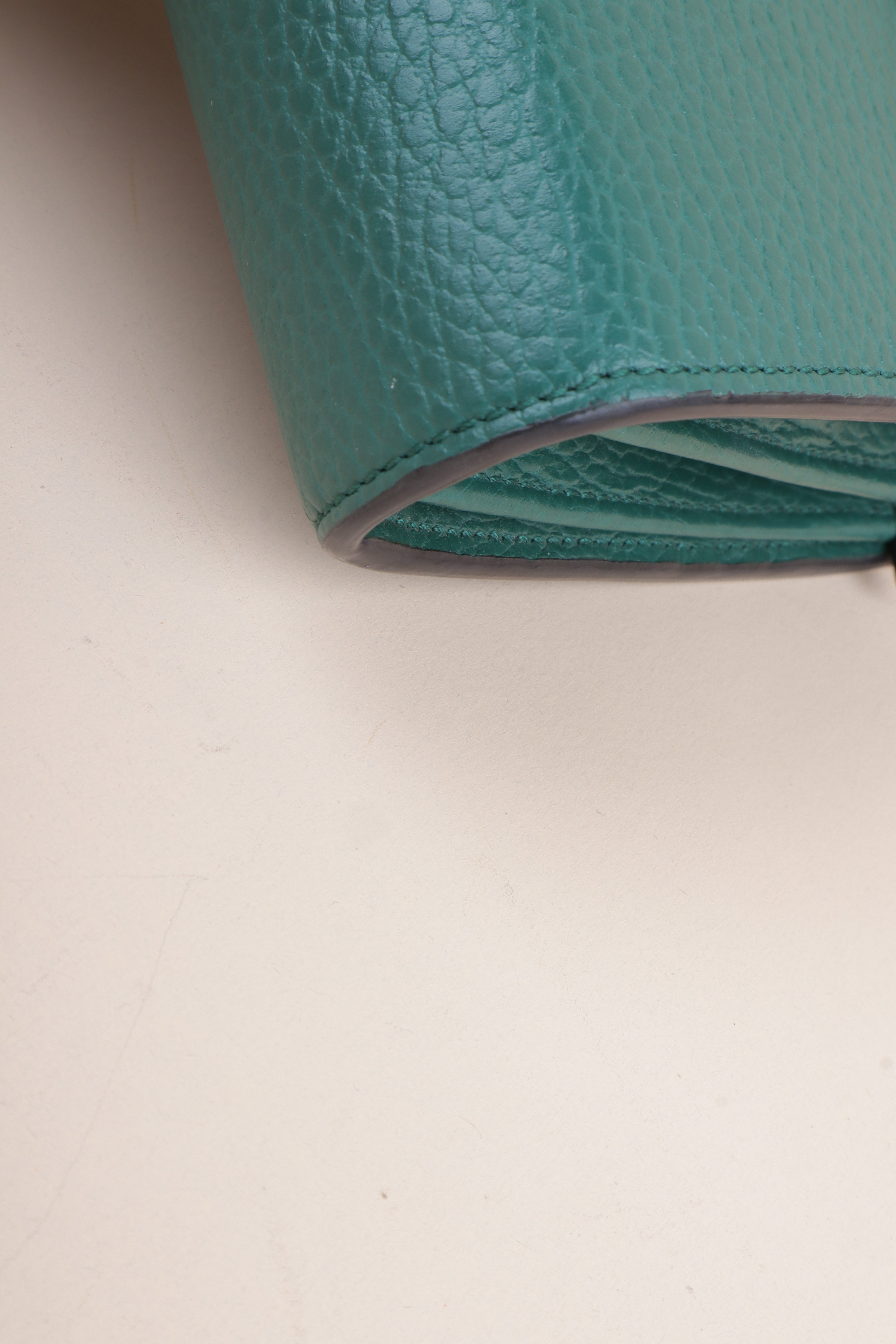 Gucci green Dionysus wallet on Chain crystal logo Bag