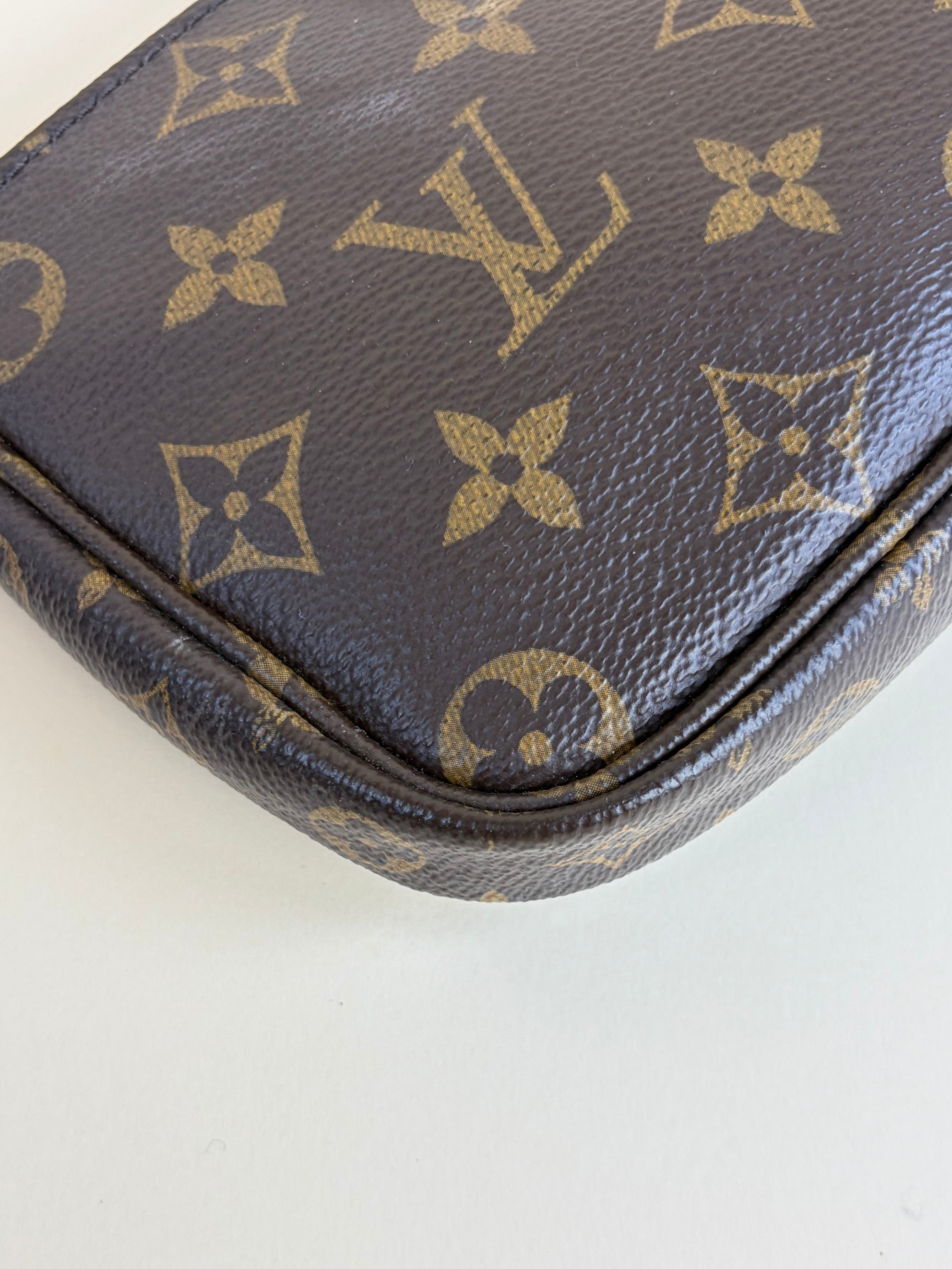 Louis Vuitton monogram khaki multi pochette