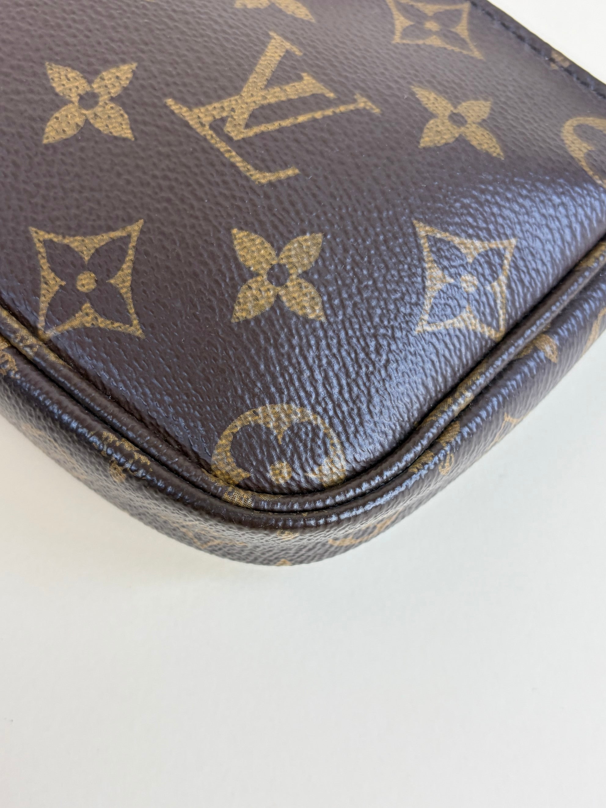 Louis Vuitton monogram khaki multi pochette
