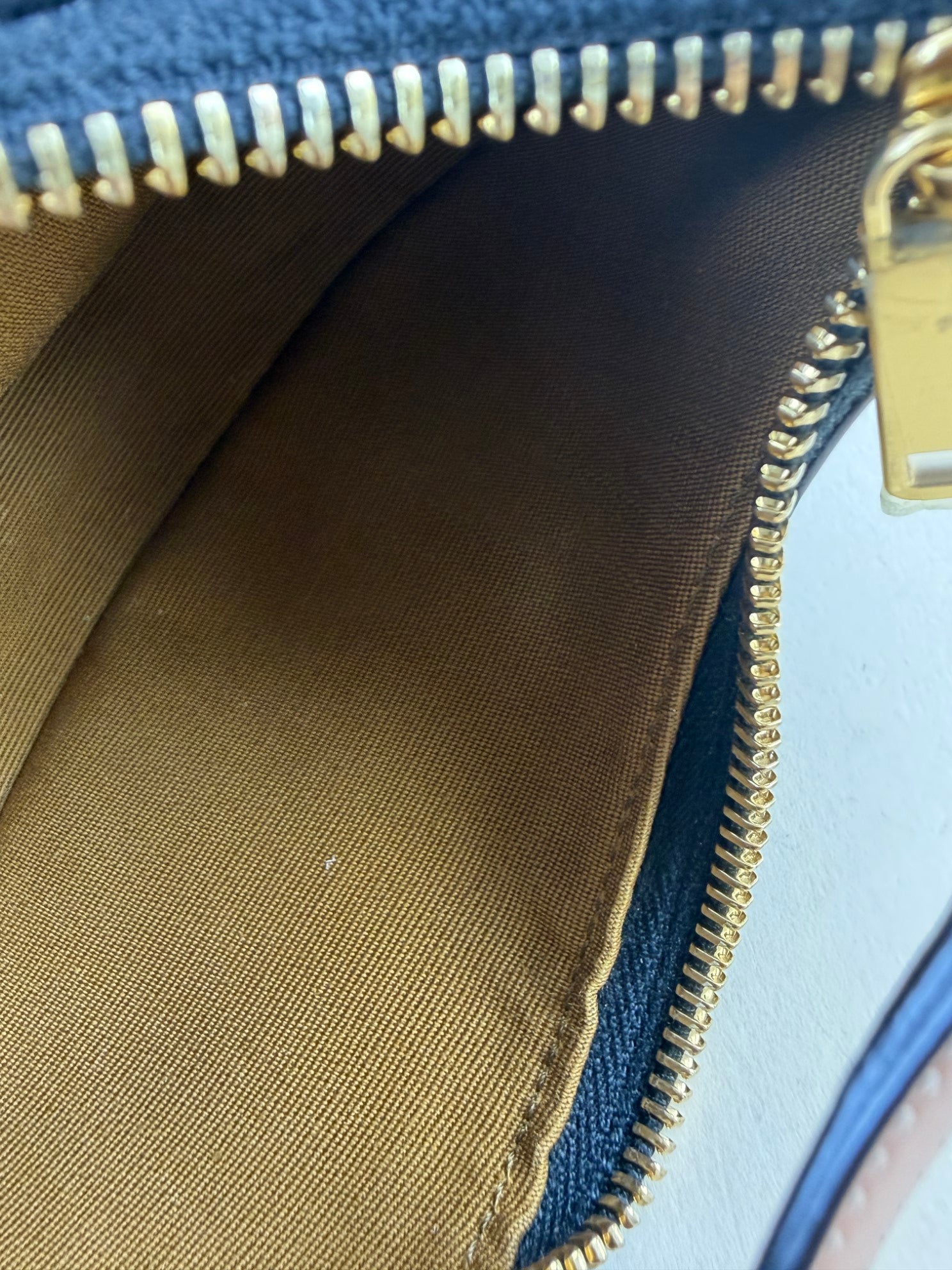 Celine Brown Triomphe Mini Ava Shoulder Bag