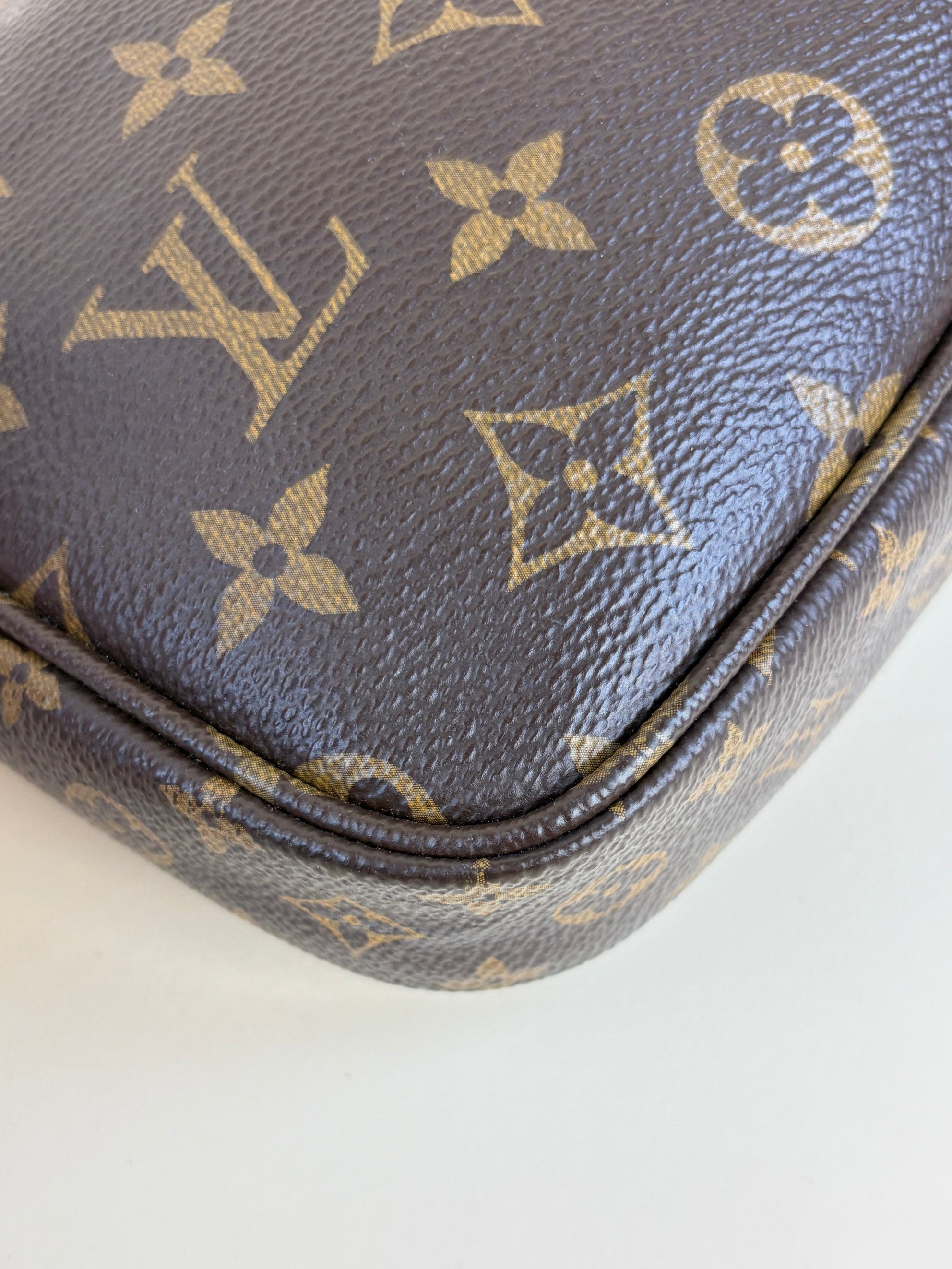 Louis Vuitton monogram khaki multi pochette