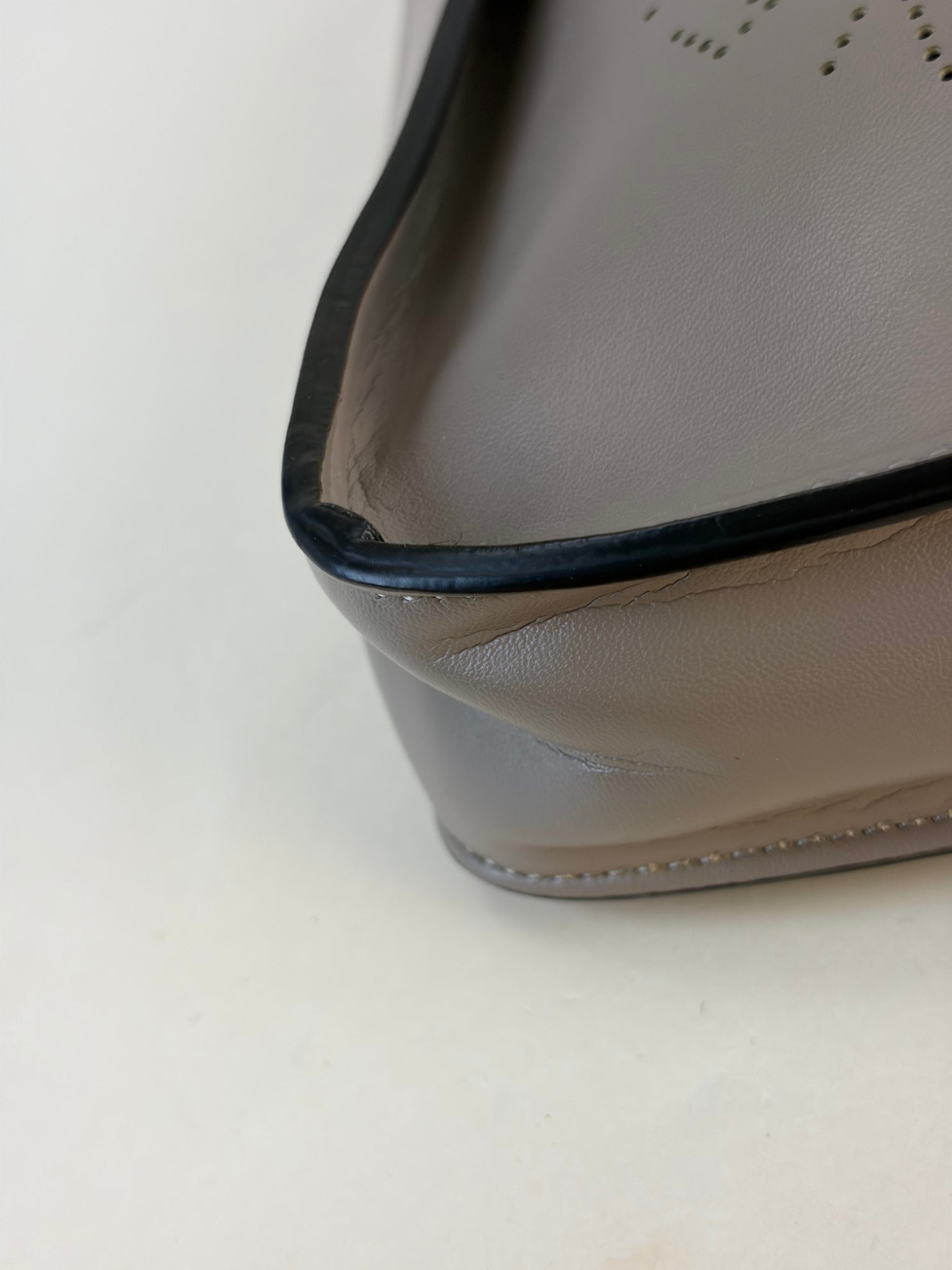 Stella Mccartney Beige Tiny Logo Square Crossbody Bag