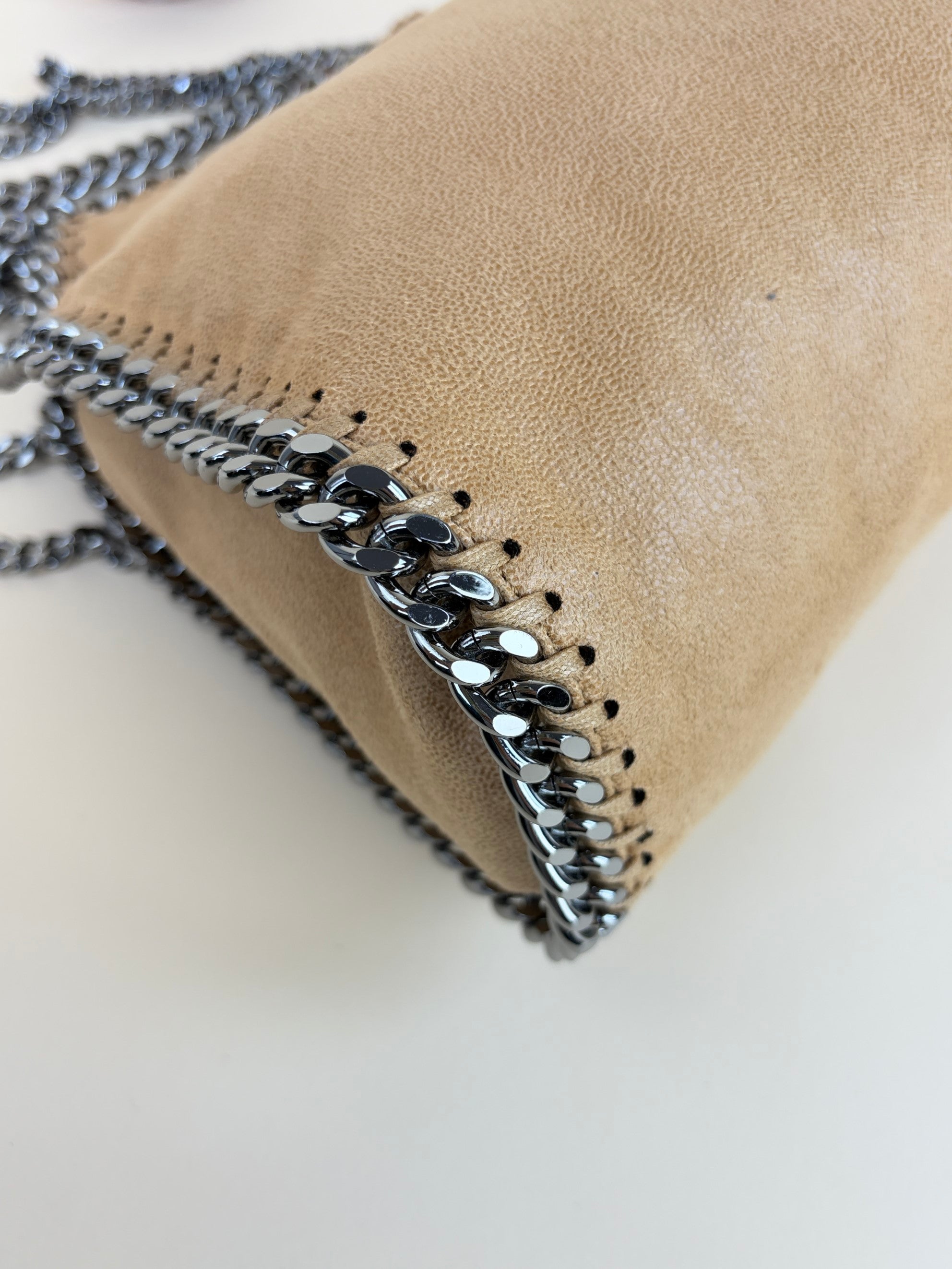 Stella McCartney Camel Falabella Tote Bag