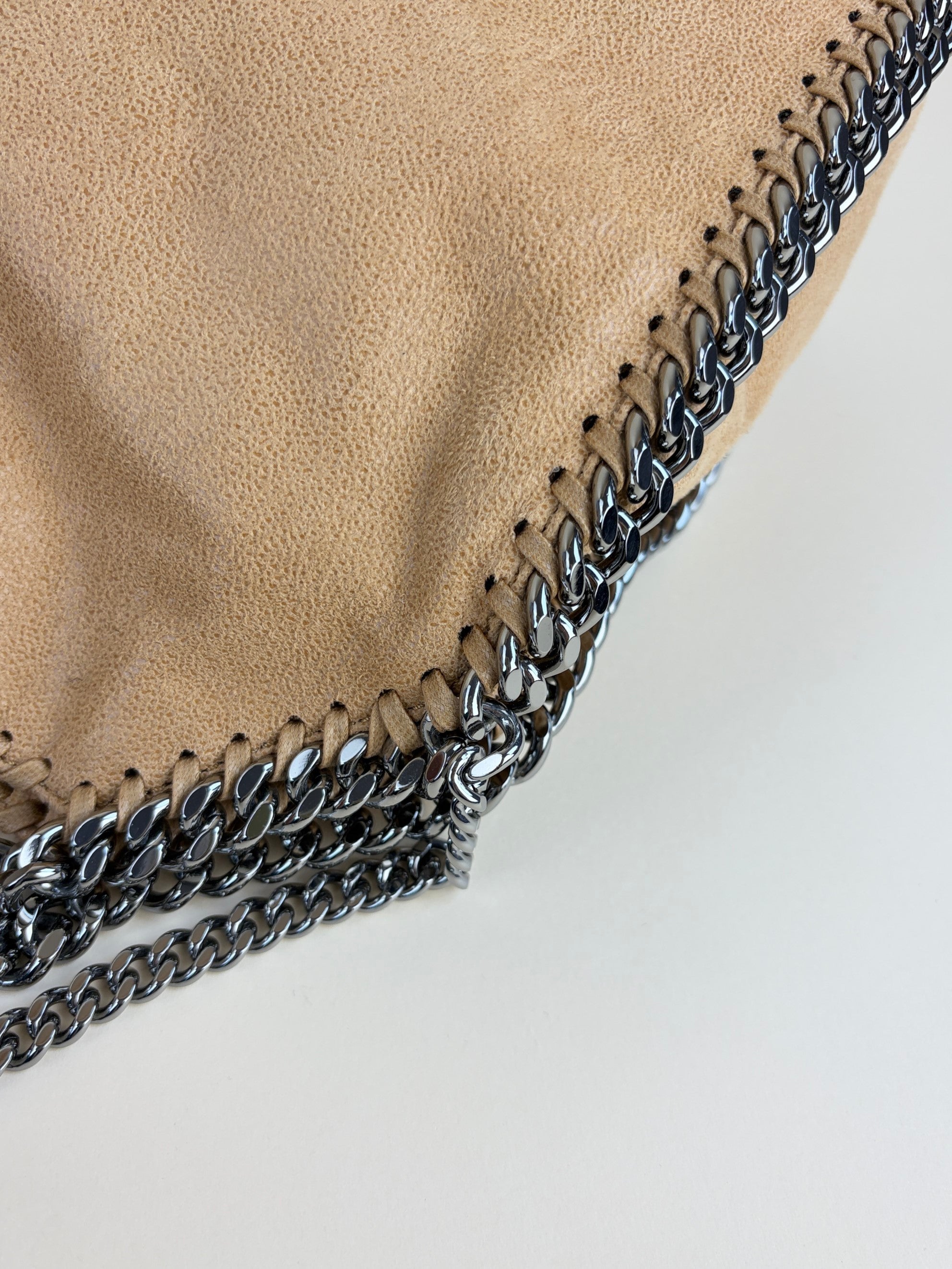 Stella McCartney Camel Falabella Tote Bag