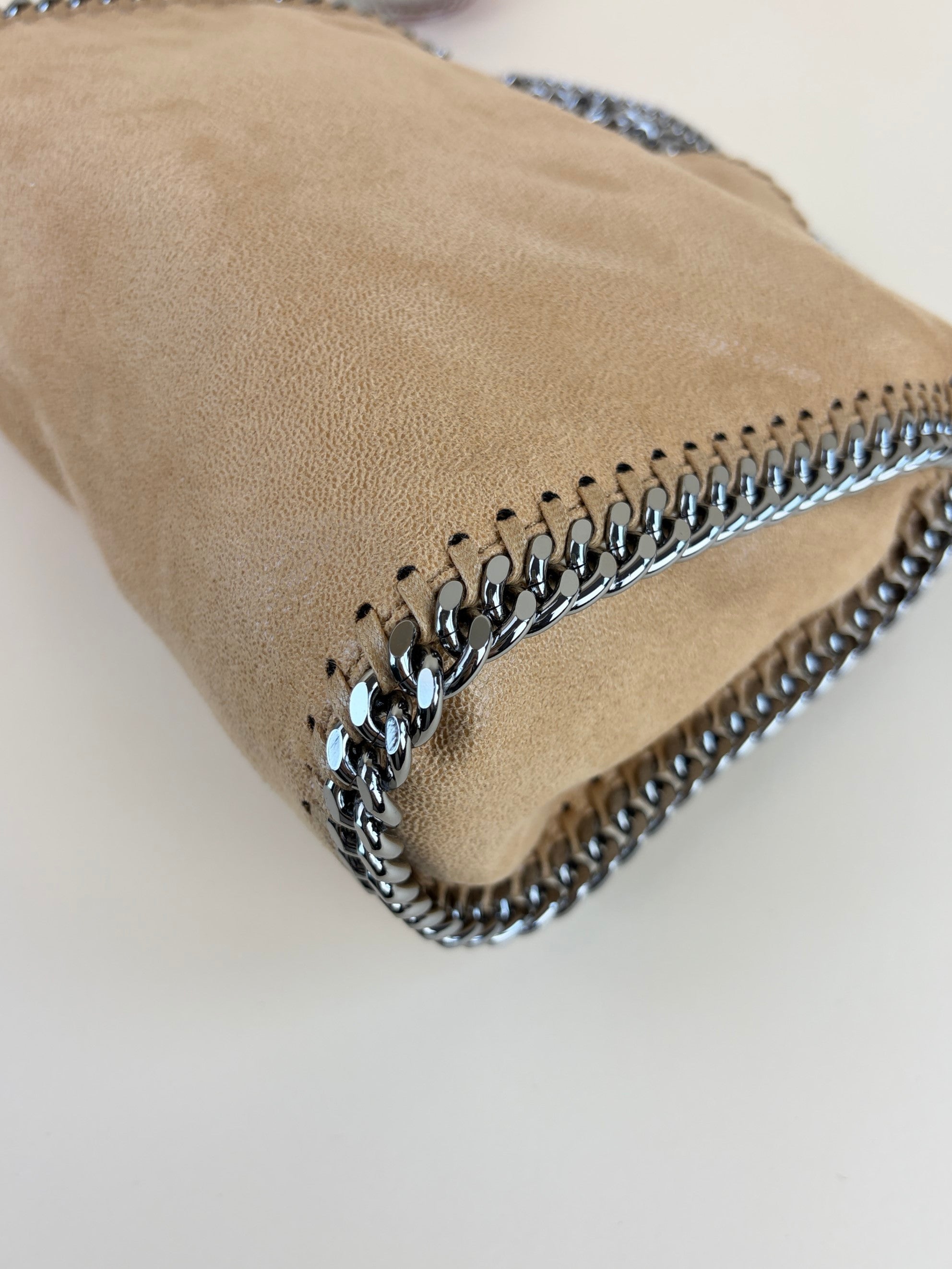 Stella McCartney Camel Falabella Tote Bag
