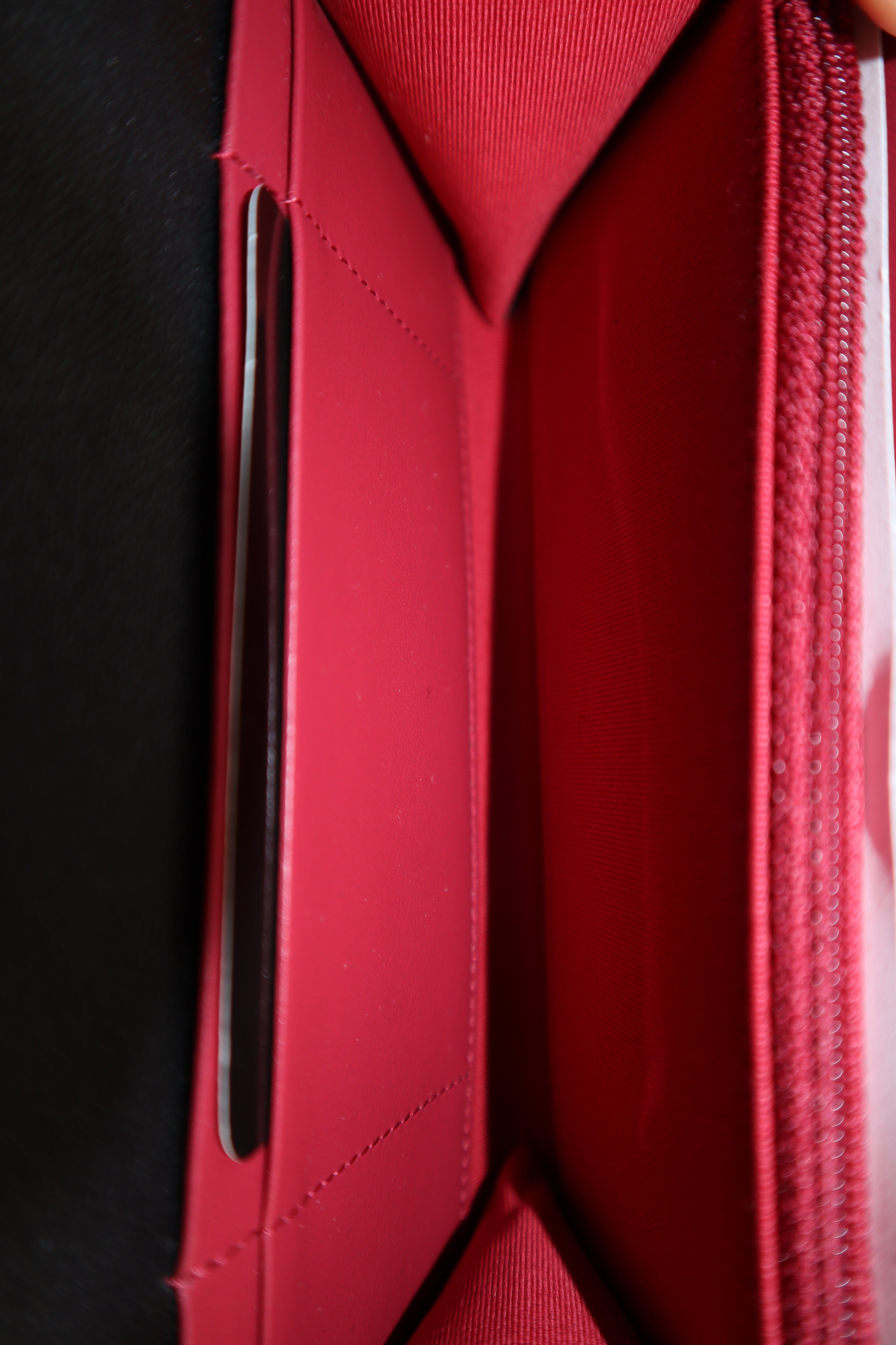 Chanel Black 19 Flap Wallet
