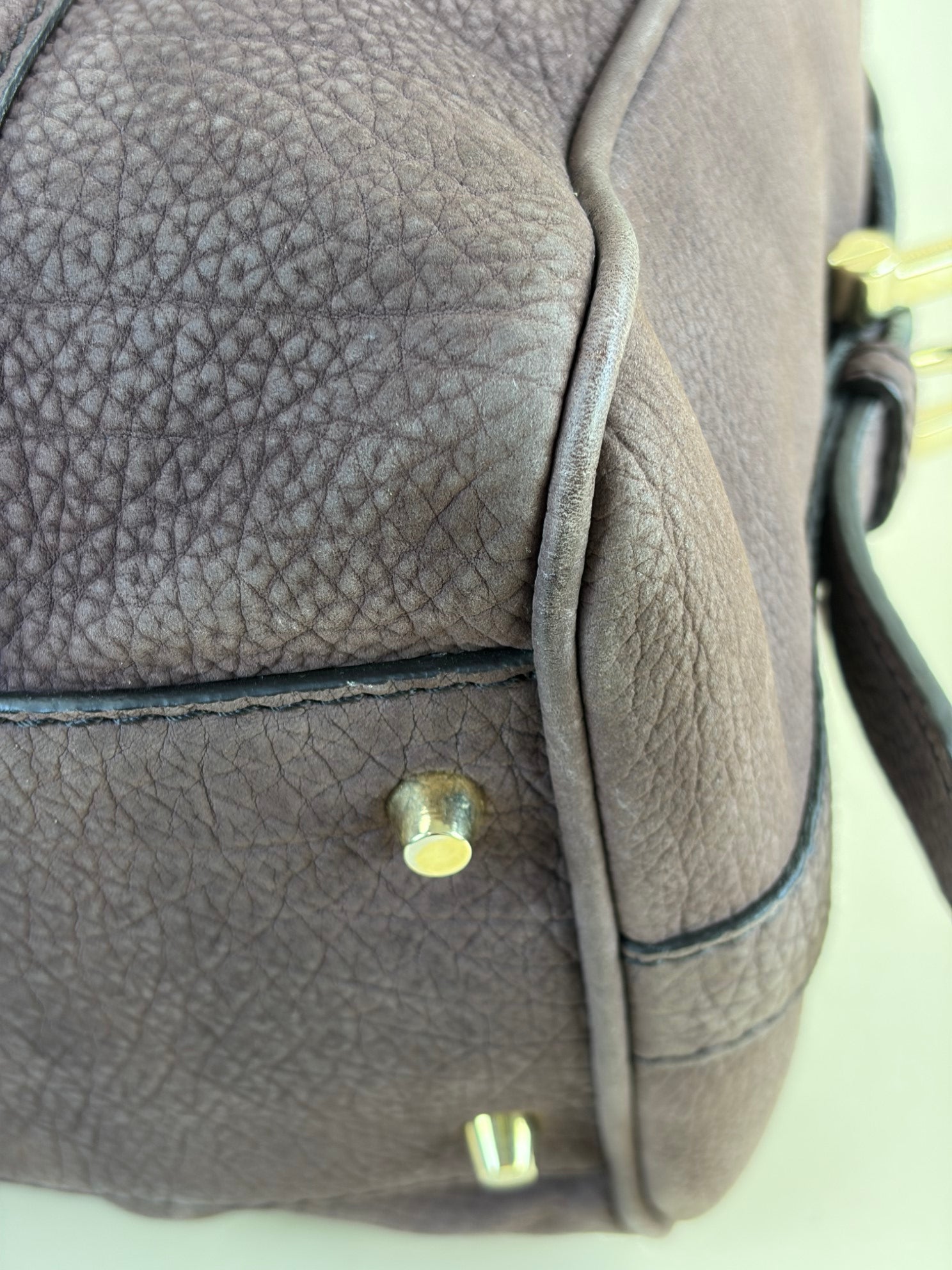 Burberry nevinson bowling medium bag with strap