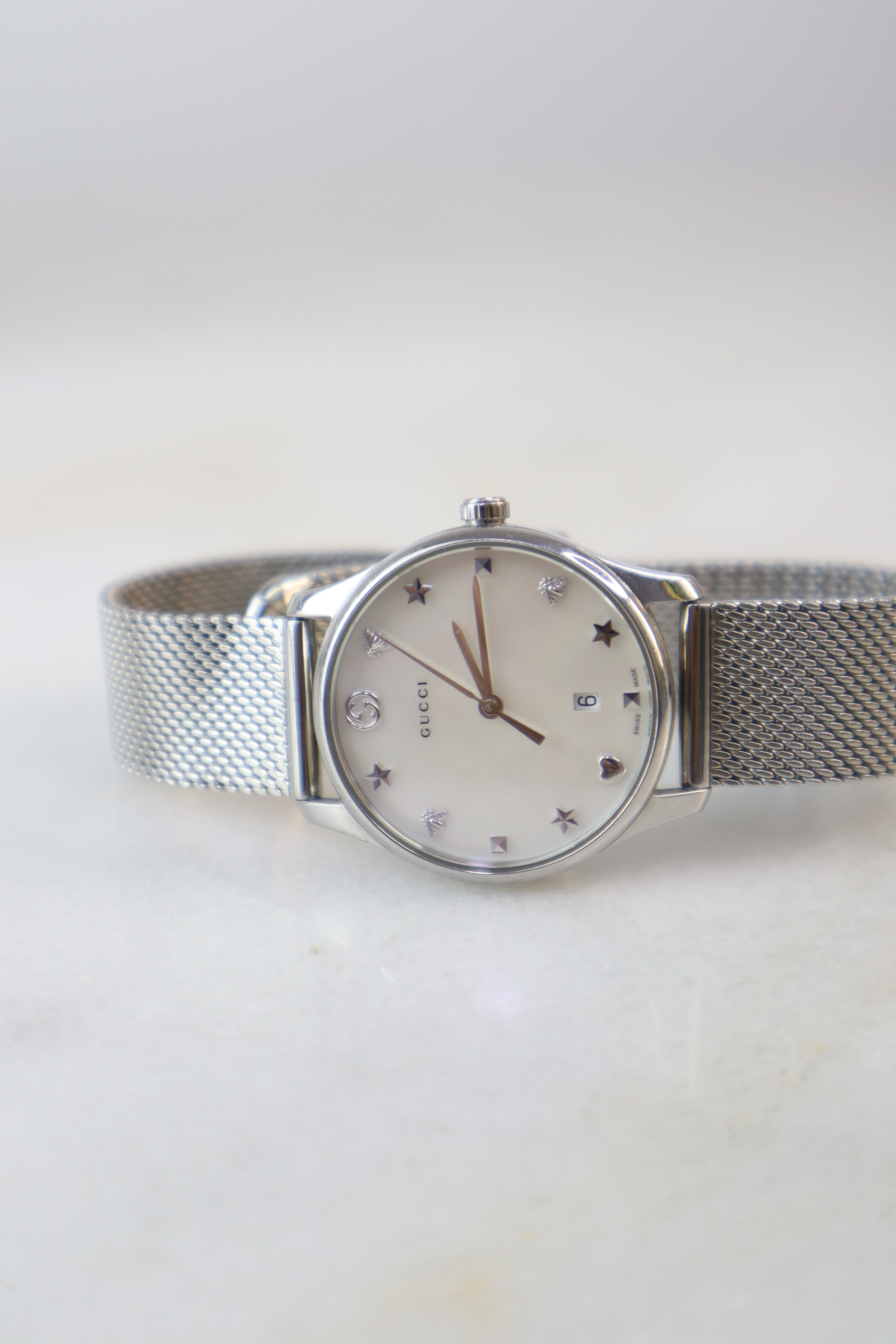 Gucci Stainless Steel G-Timeless 126.45 Watch