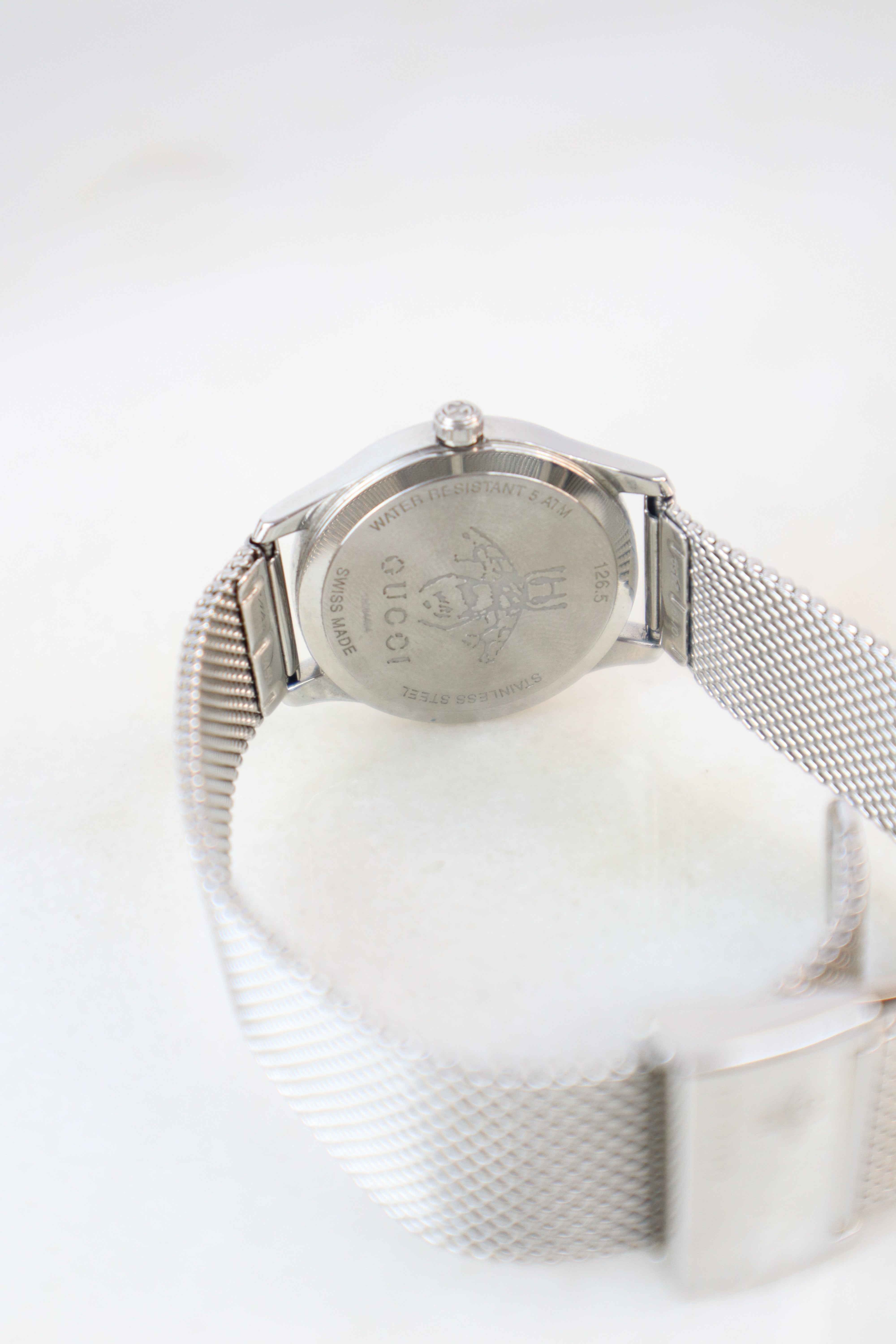 Gucci Stainless Steel G-Timeless 126.45 Watch
