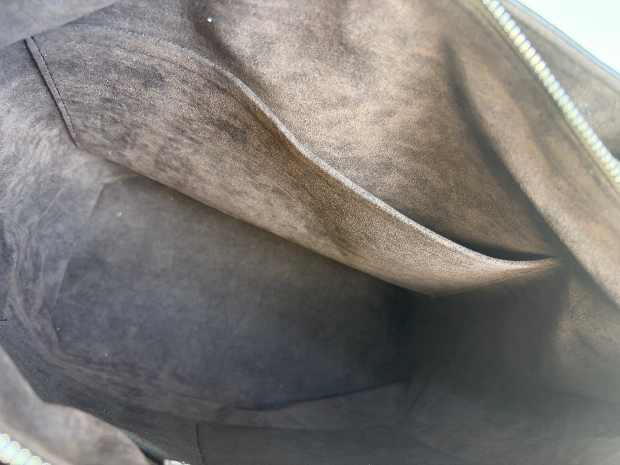 Louis Vuitton Grey Galet Mahina Haumea Shoulder Bag with Strap