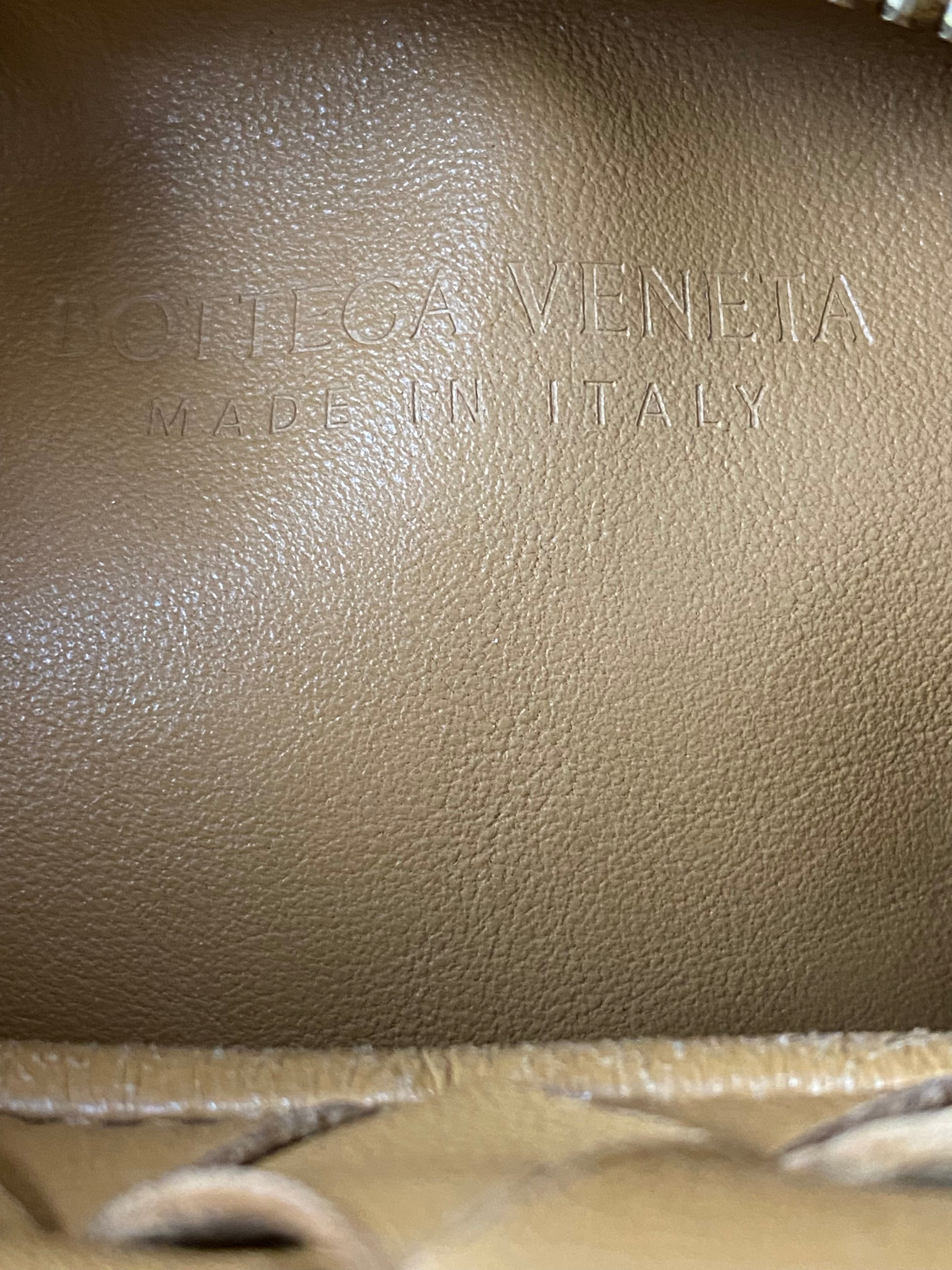 Bottega Veneta Camel Jodie Mini Bag