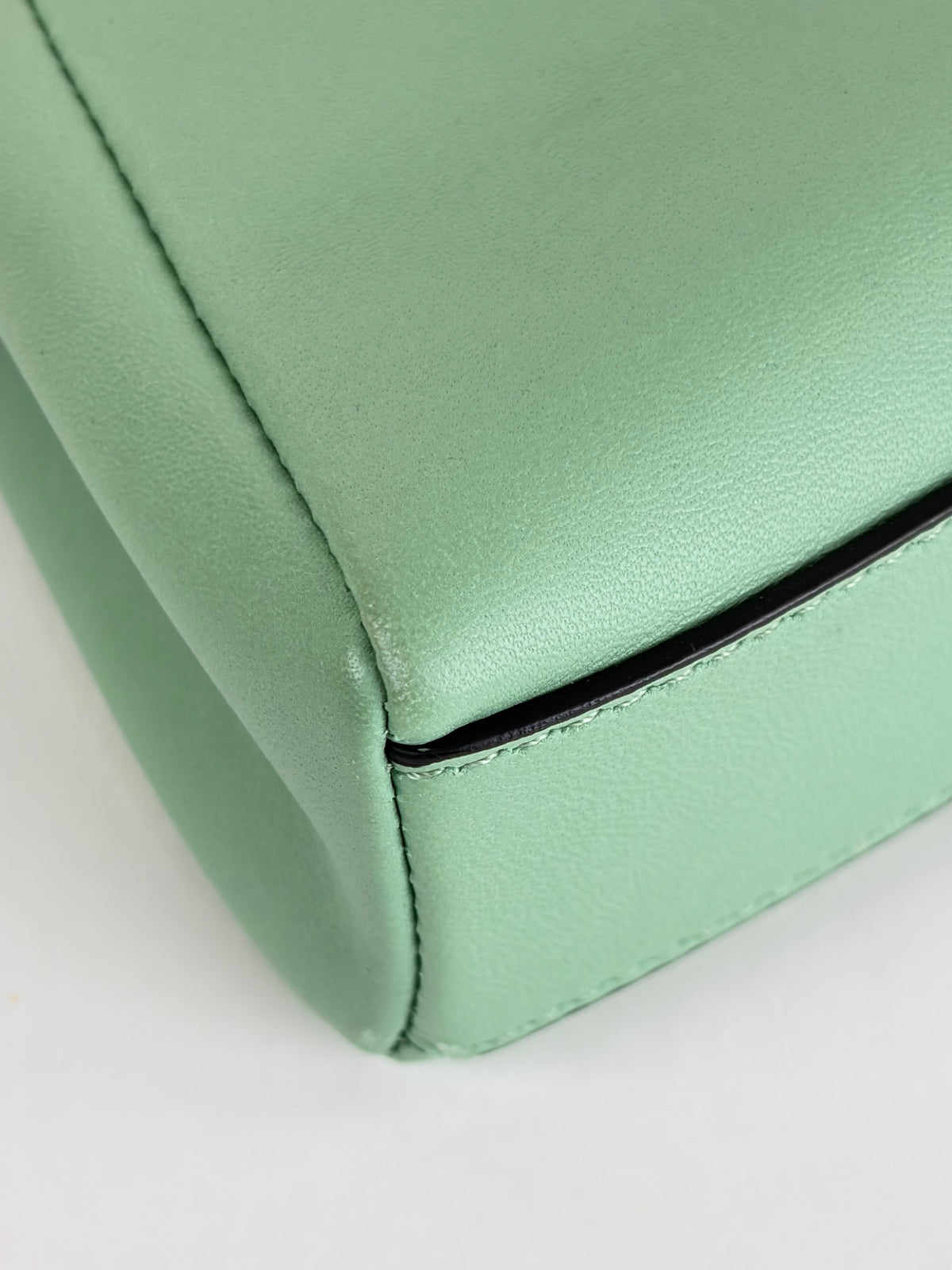 Fendi mint green Peekaboo microBag