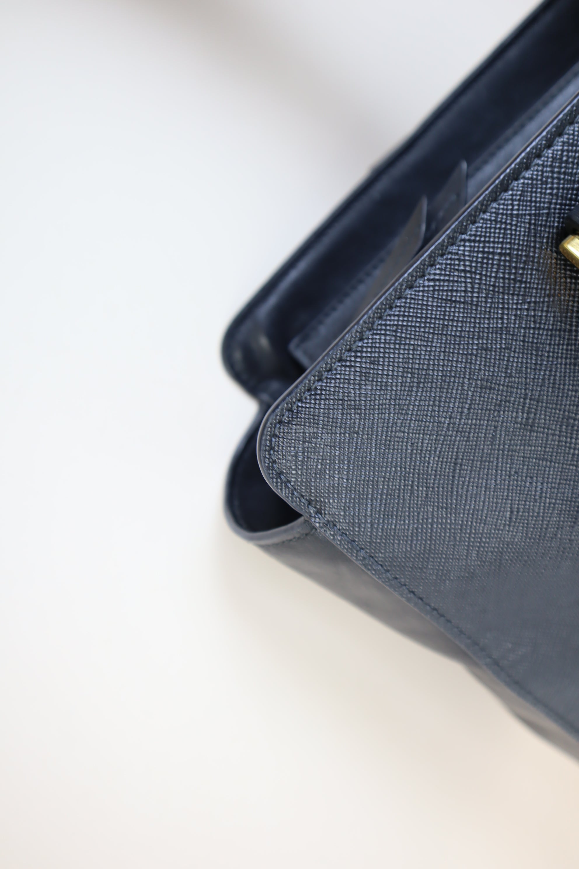 Prada Black Soft Bag with Strap