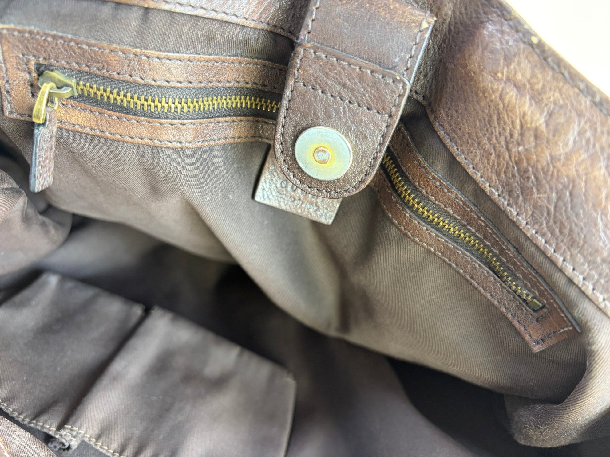 GUCCI gg canvas g interlocking large tote bag