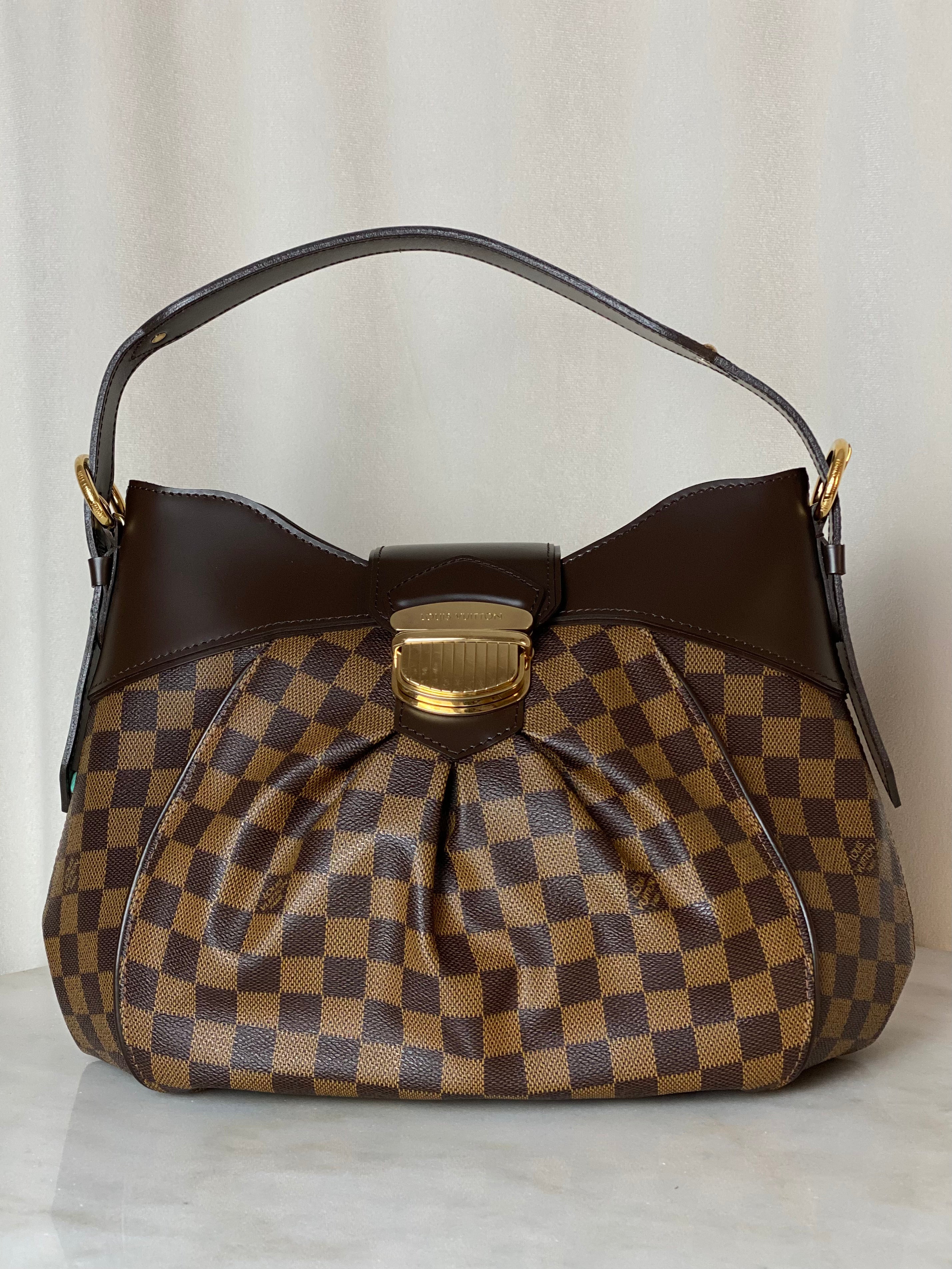 Louis Vuitton Damier Ebene Sistina Shoulder Bag