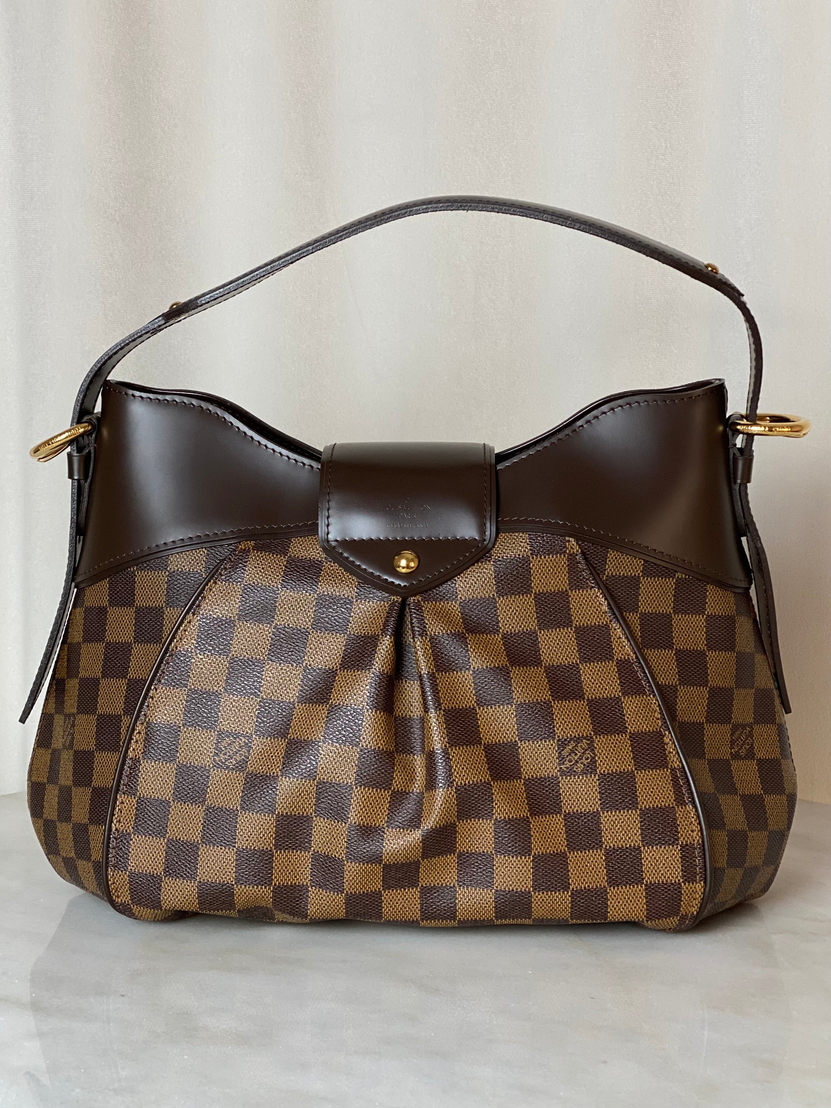 Louis Vuitton Damier Ebene Sistina Shoulder Bag