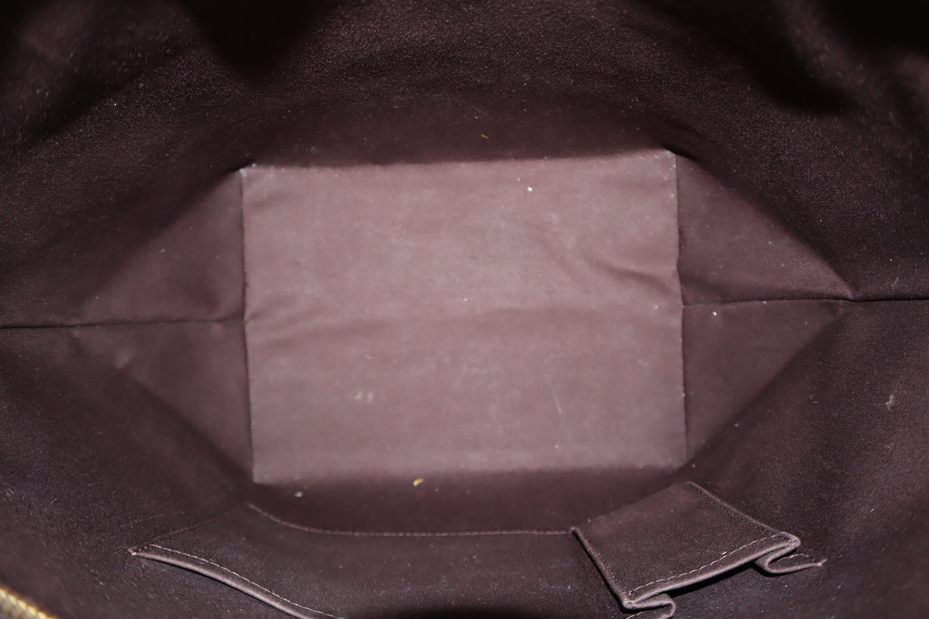 Louis Vuitton Amarante Monogram Vernis Bellevue Bag