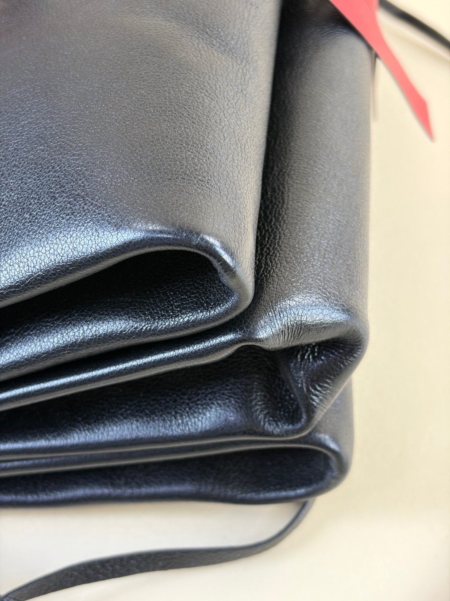 Valentino Bicolor VRING red and black Shoulder Bag