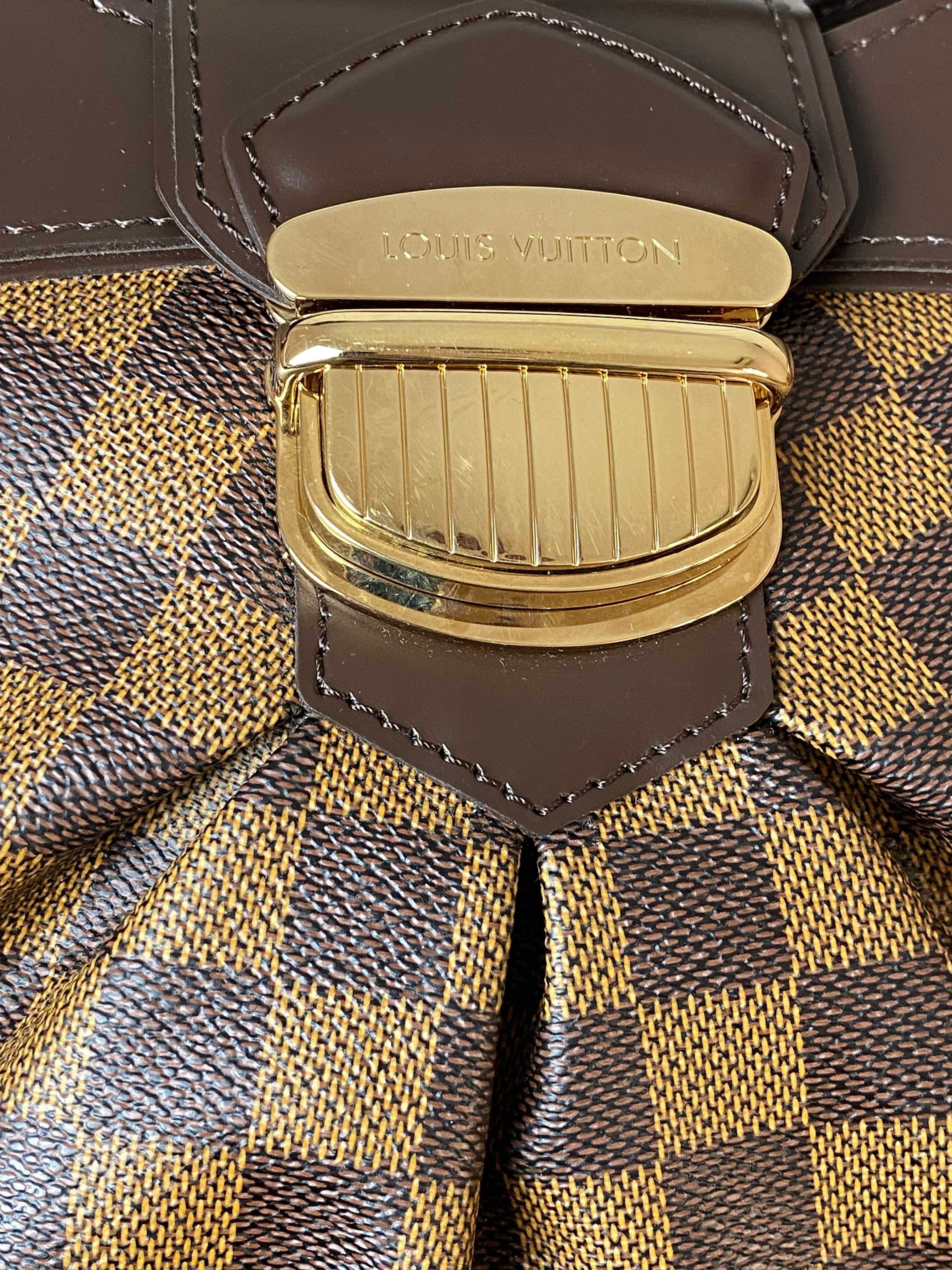 Louis Vuitton Damier Ebene Sistina Shoulder Bag