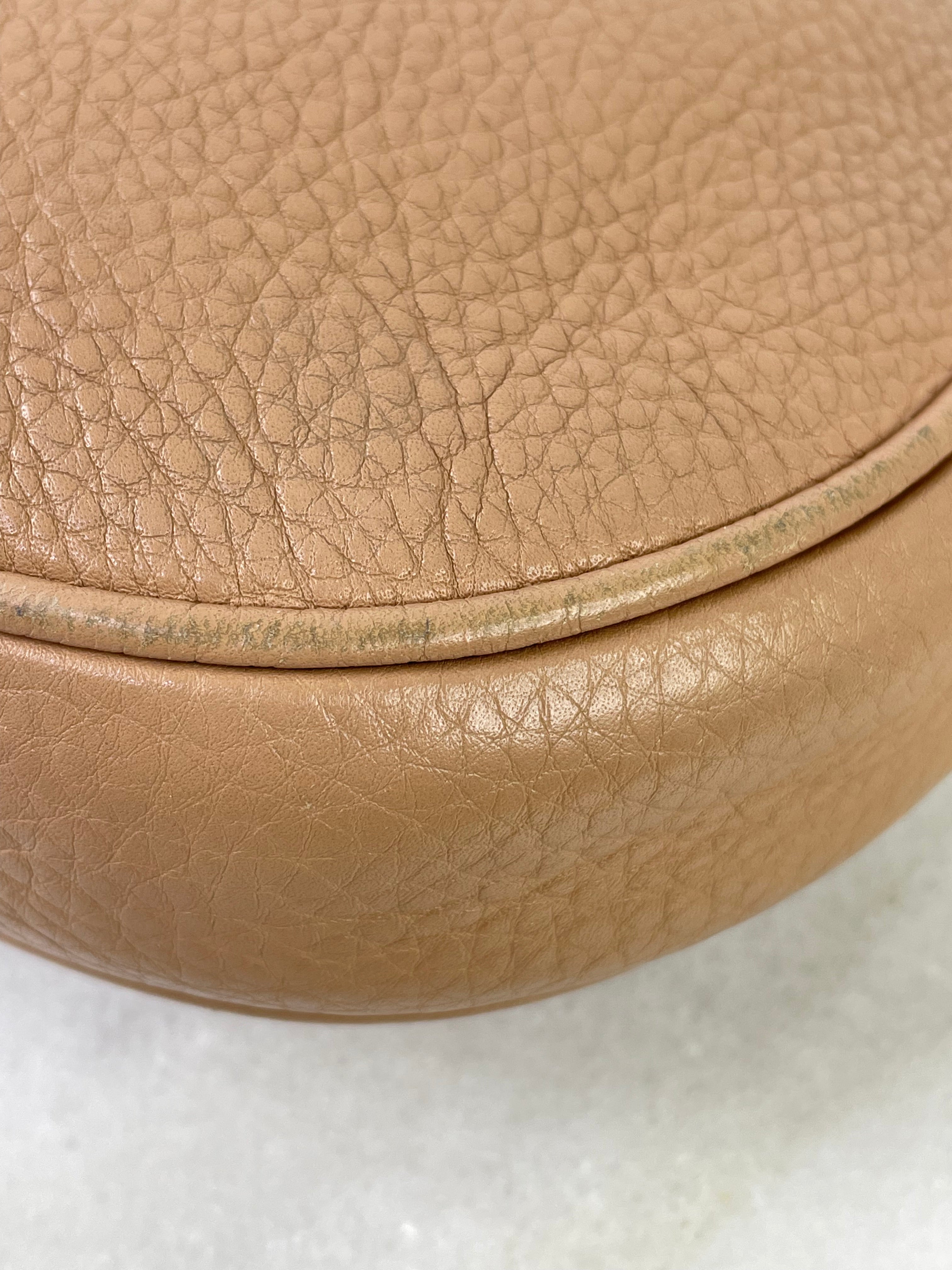 Gucci Nude Soho Mini Crossbody Bag W/ Chain