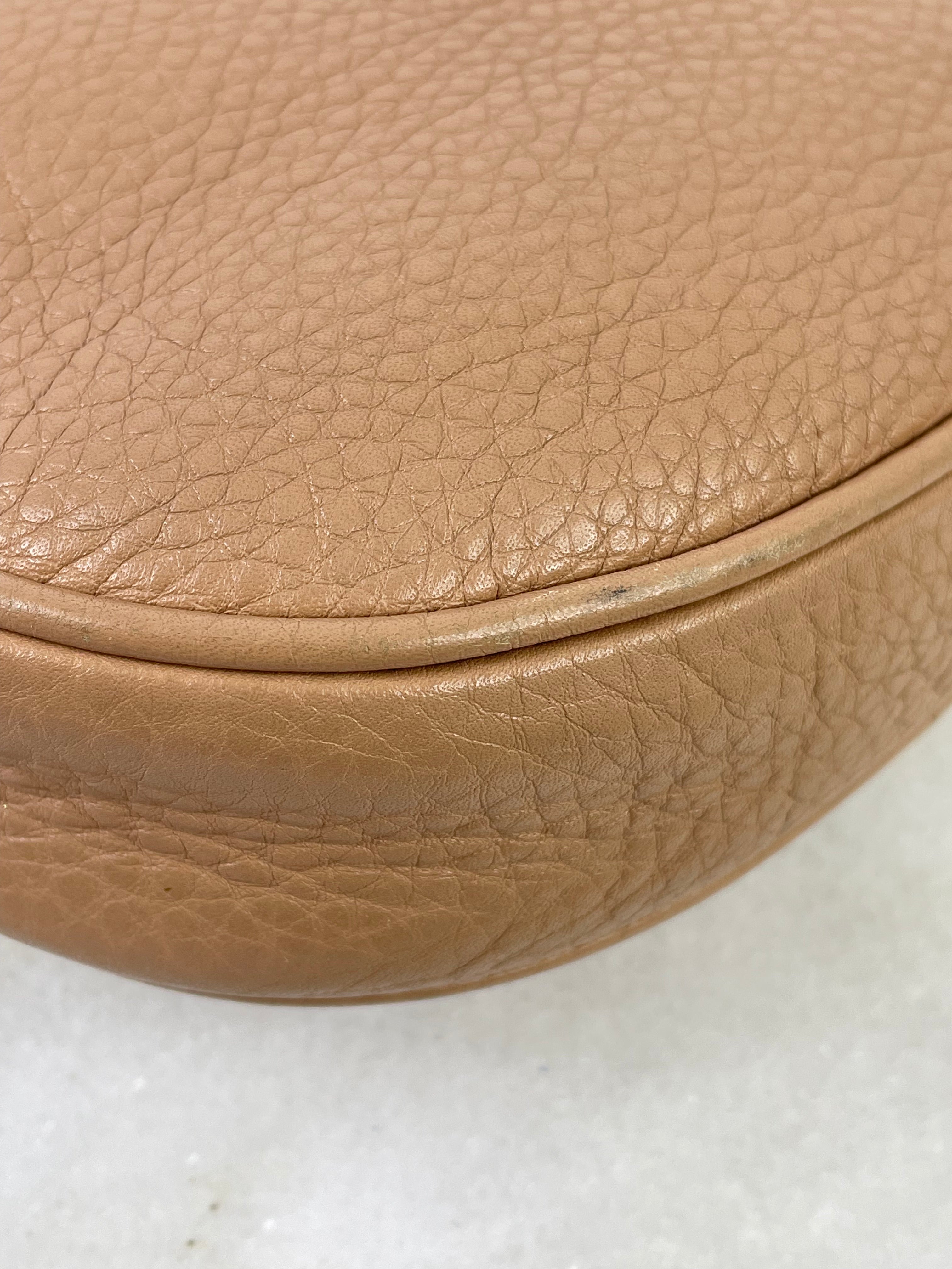 Gucci Nude Soho Mini Crossbody Bag W/ Chain