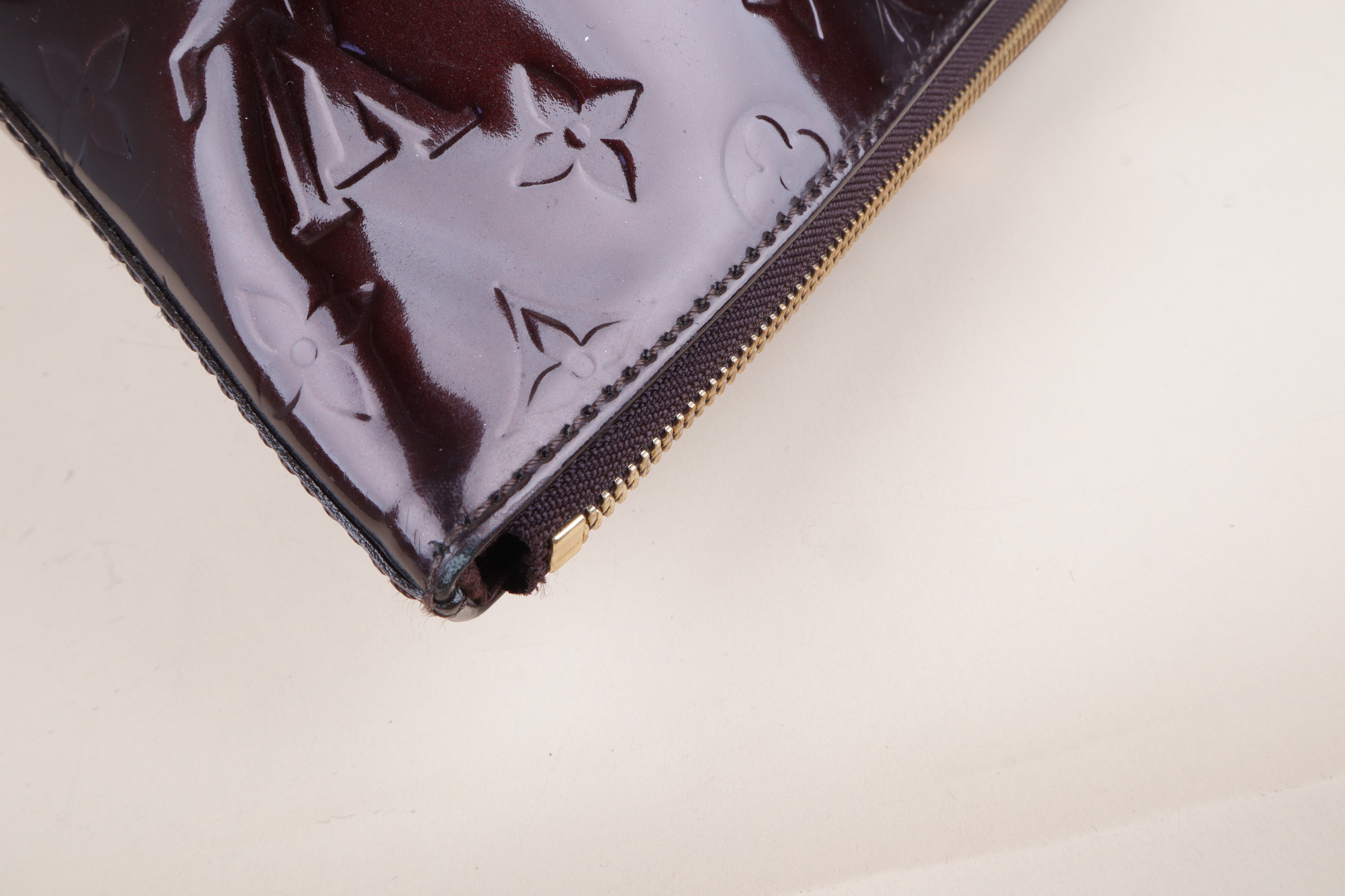 Louis Vuitton Amarante Monogram Vernis Bellevue GM Tote Bag