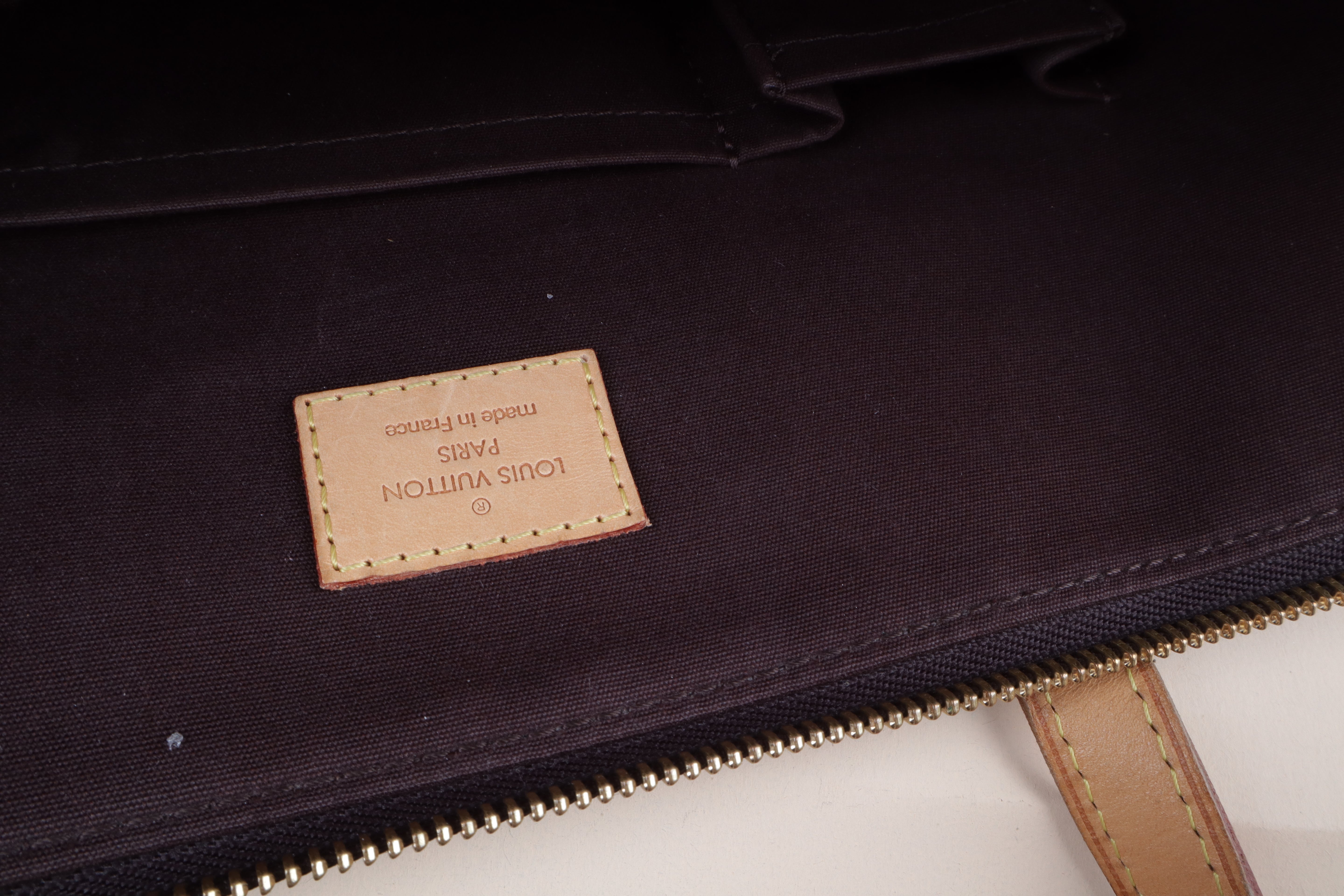 Louis Vuitton Amarante Monogram Vernis Bellevue GM Tote Bag