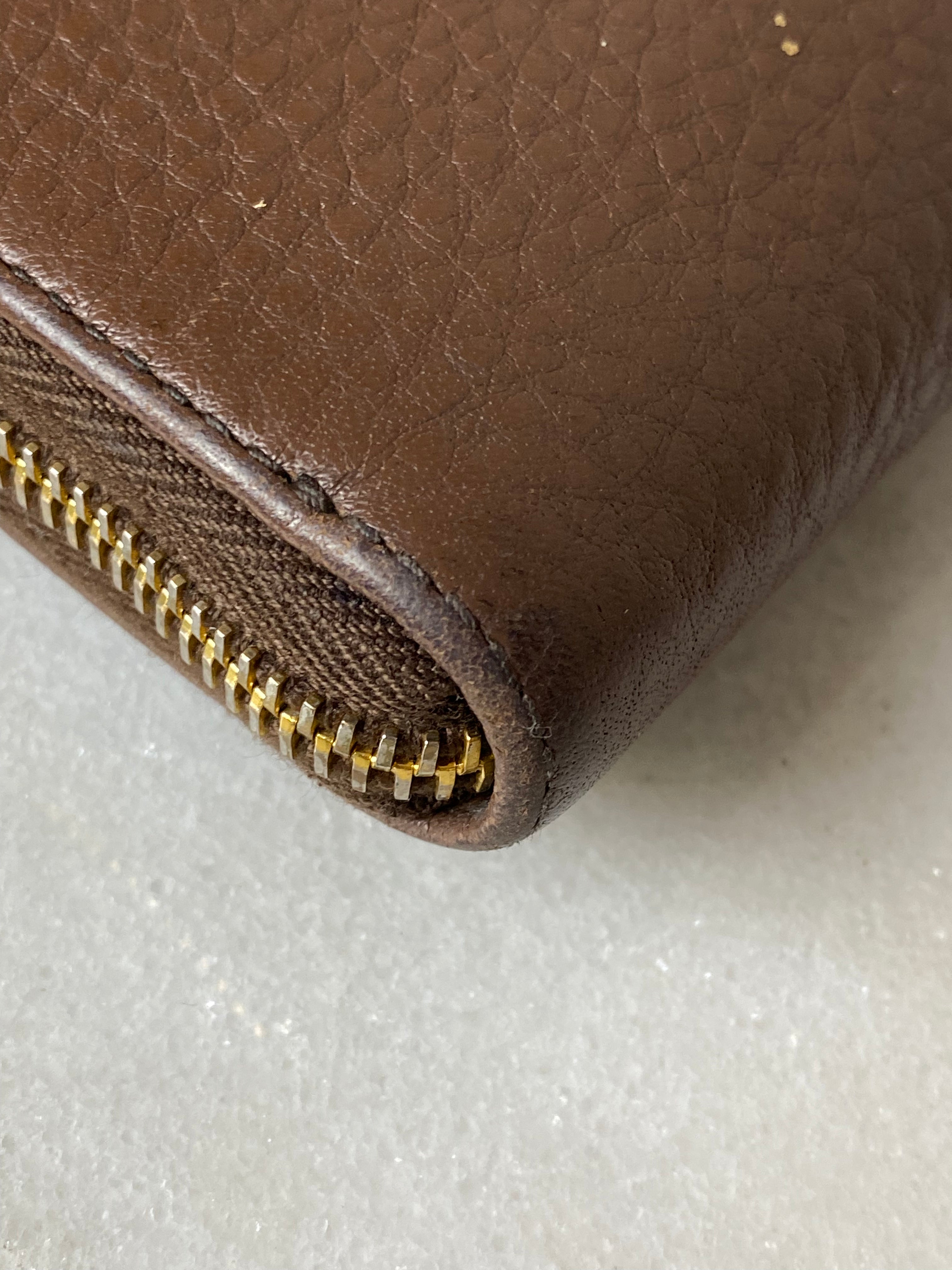 Prada Brown Long Wallet