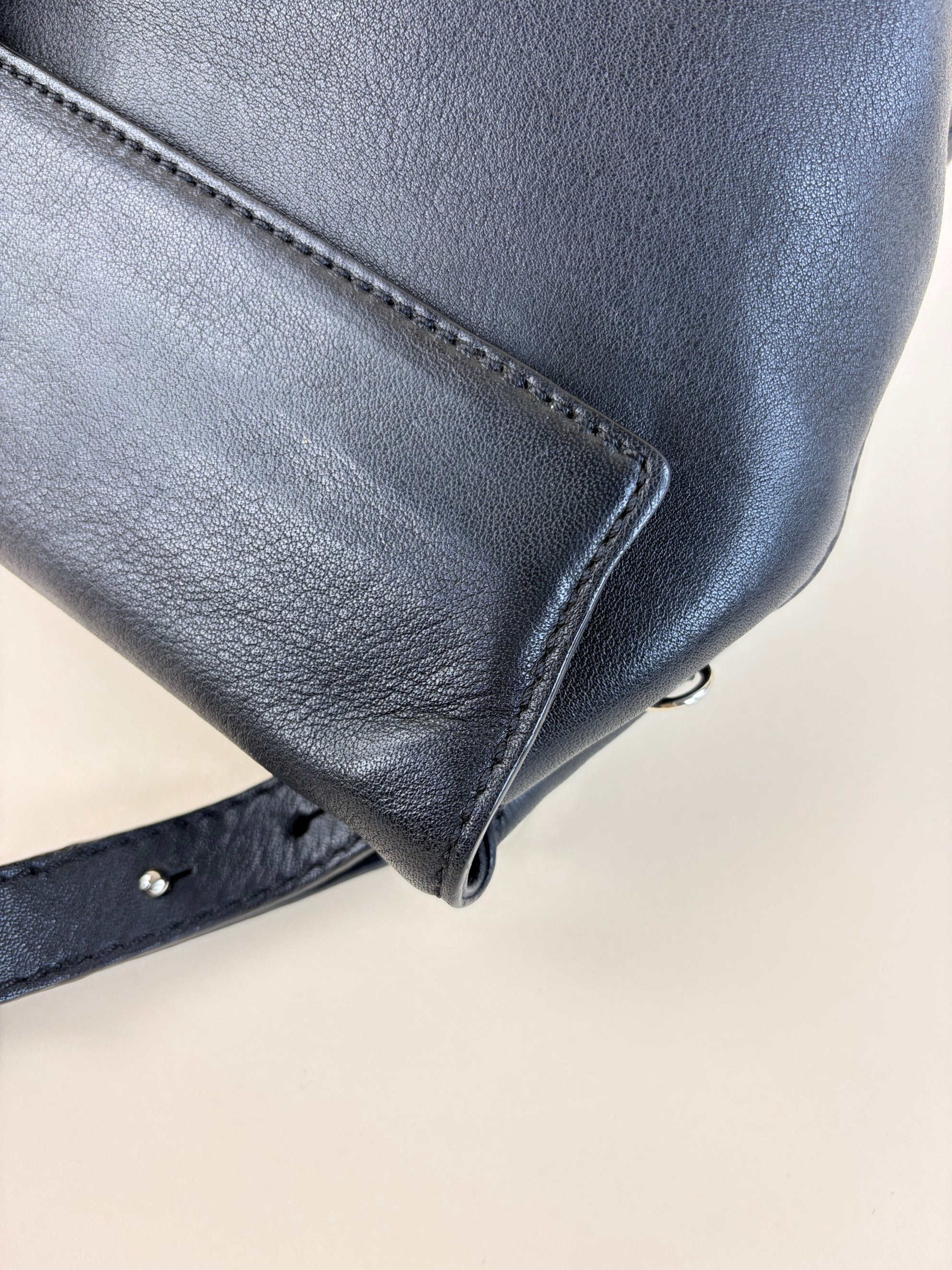 Burberry Black Large Dalston Shoulder Bag