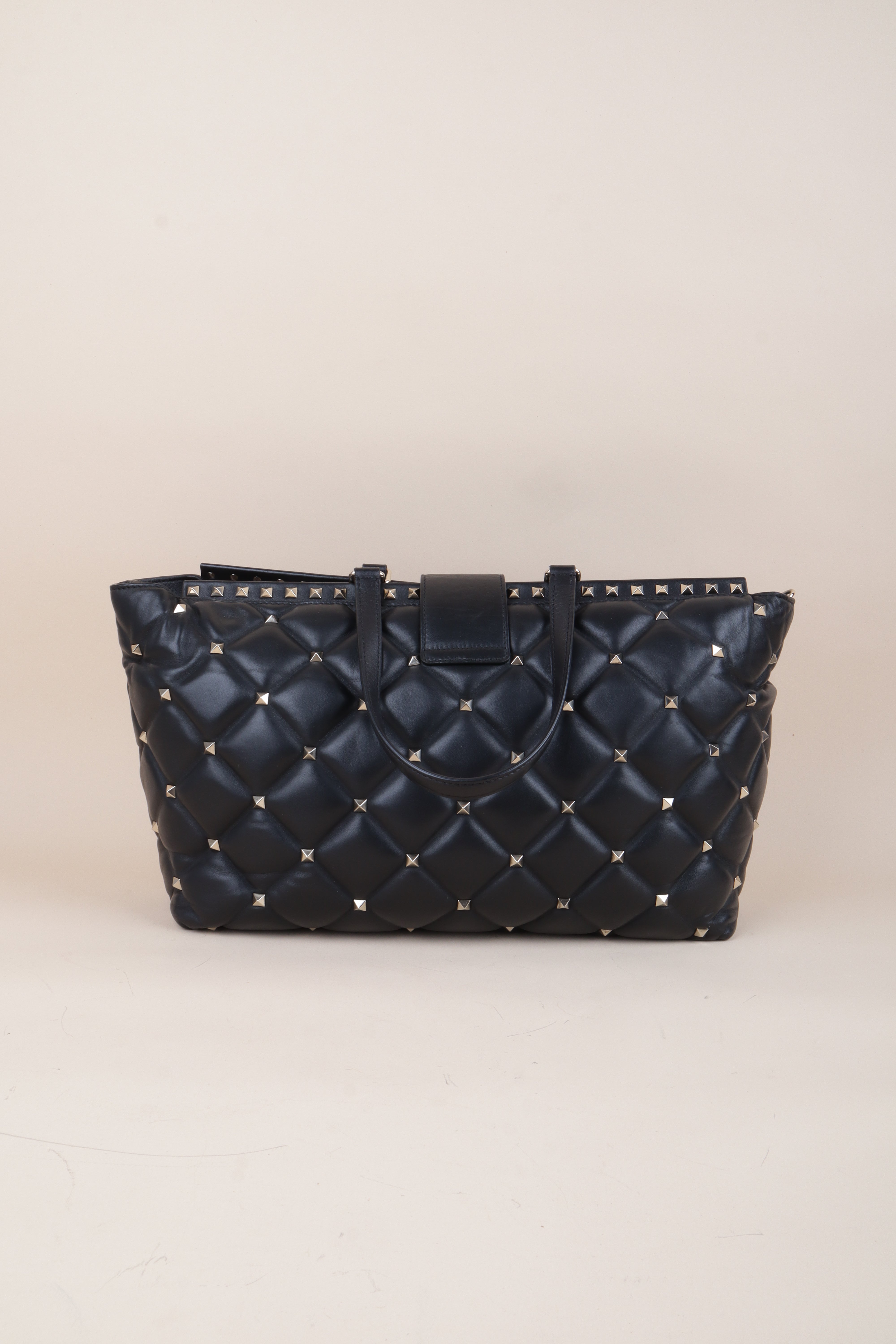 Valentino Black Candystud Crossbody Bag