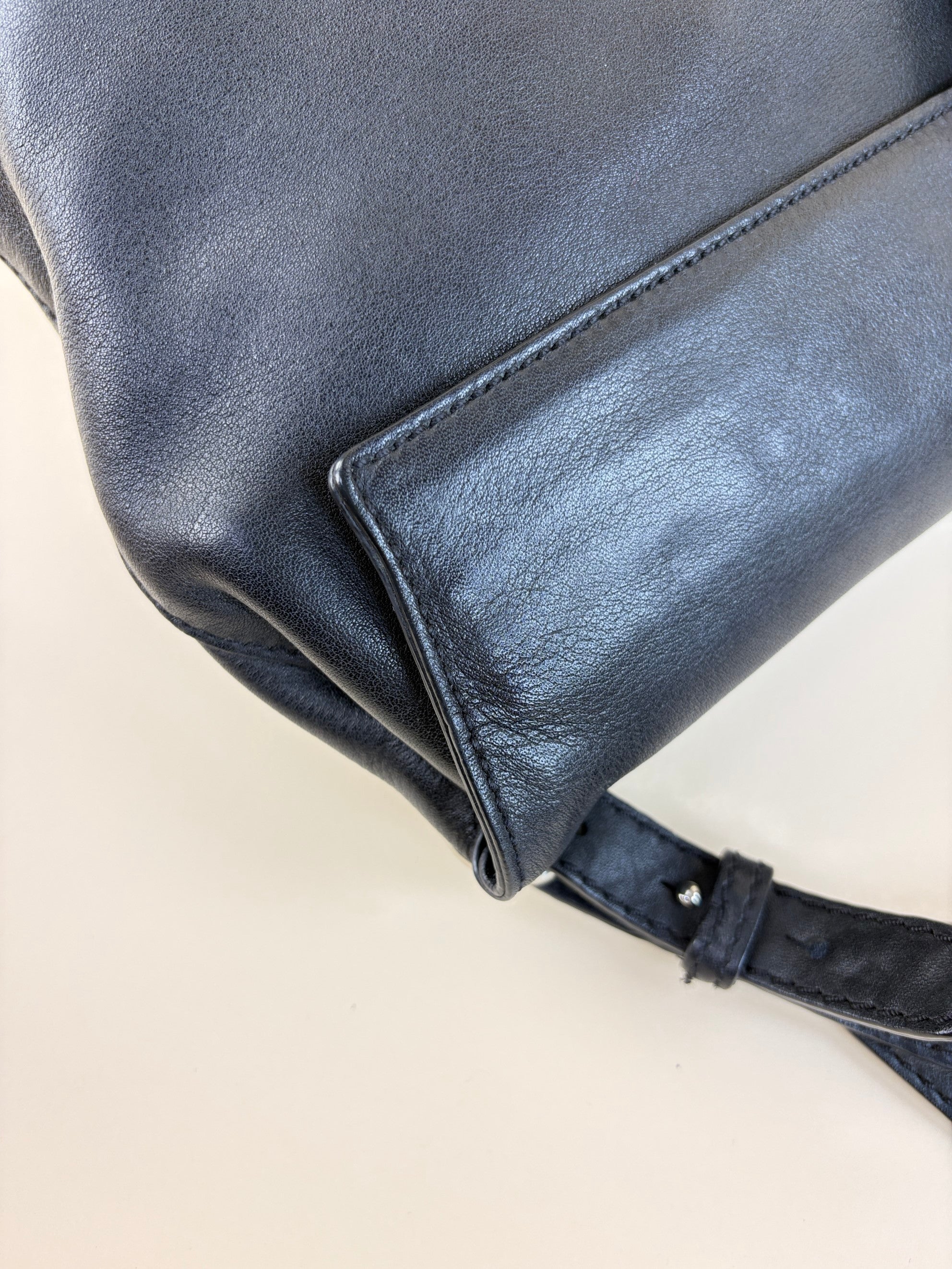 Burberry Black Large Dalston Shoulder Bag