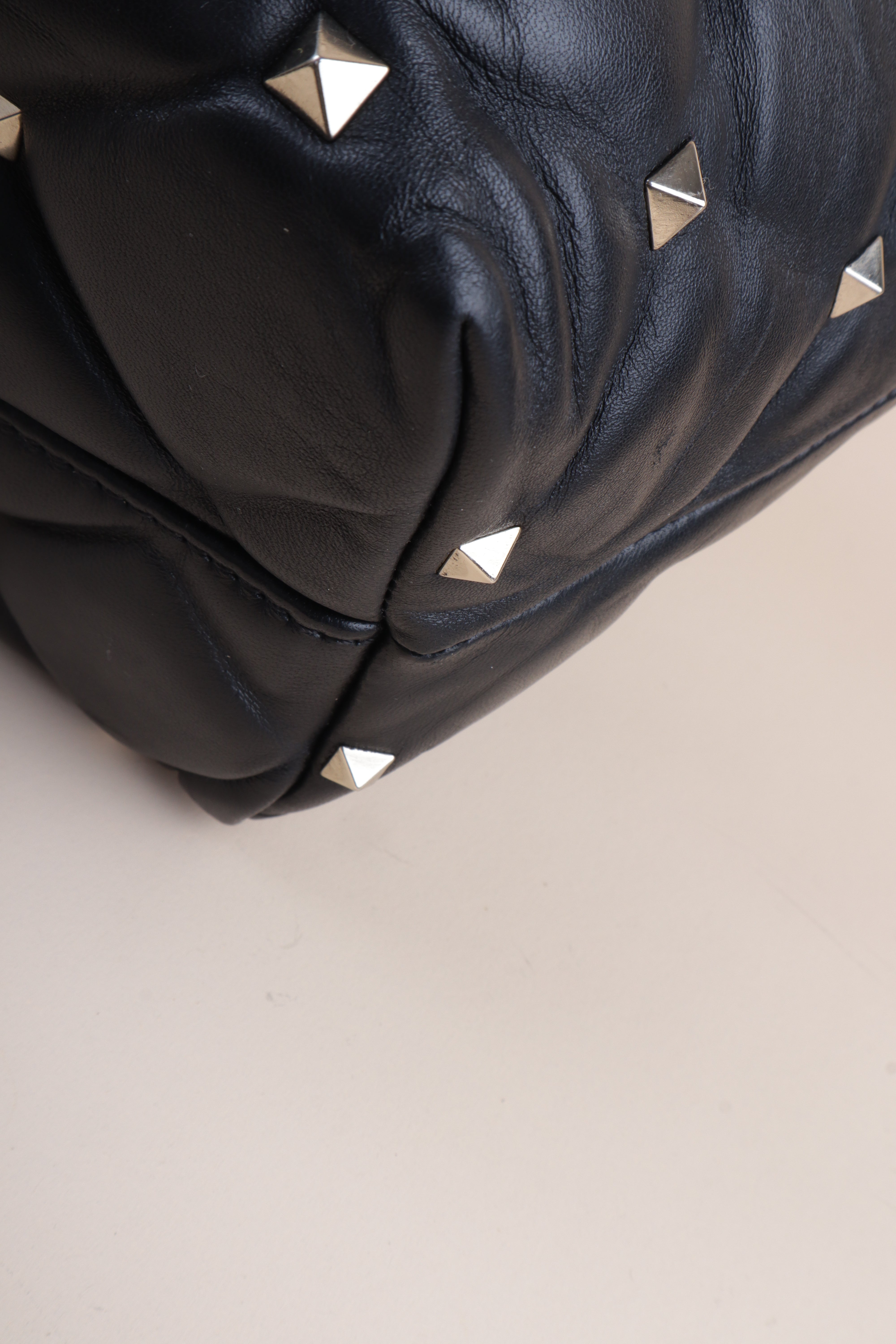 Valentino Black Candystud Crossbody Bag