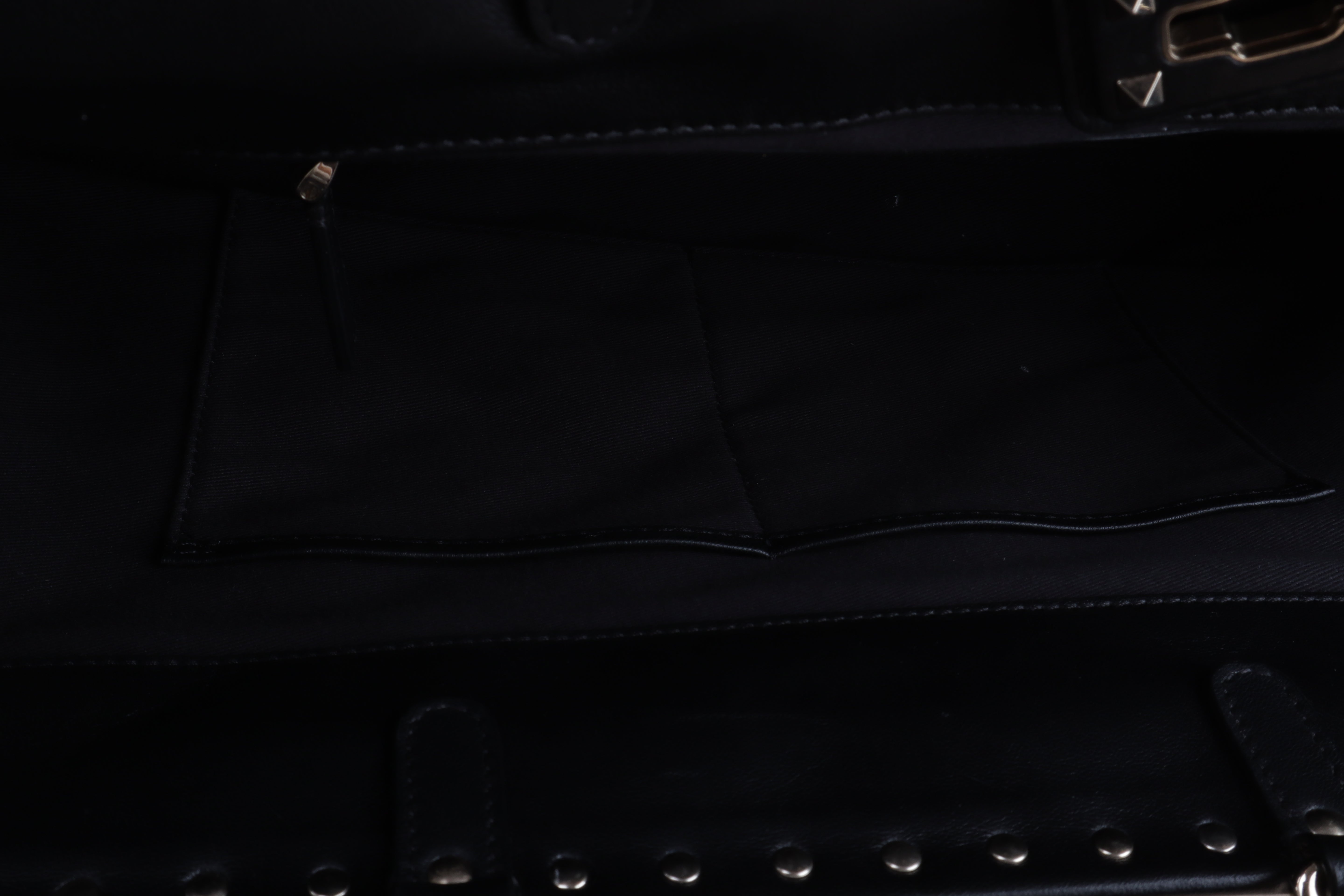 Valentino Black Candystud Crossbody Bag
