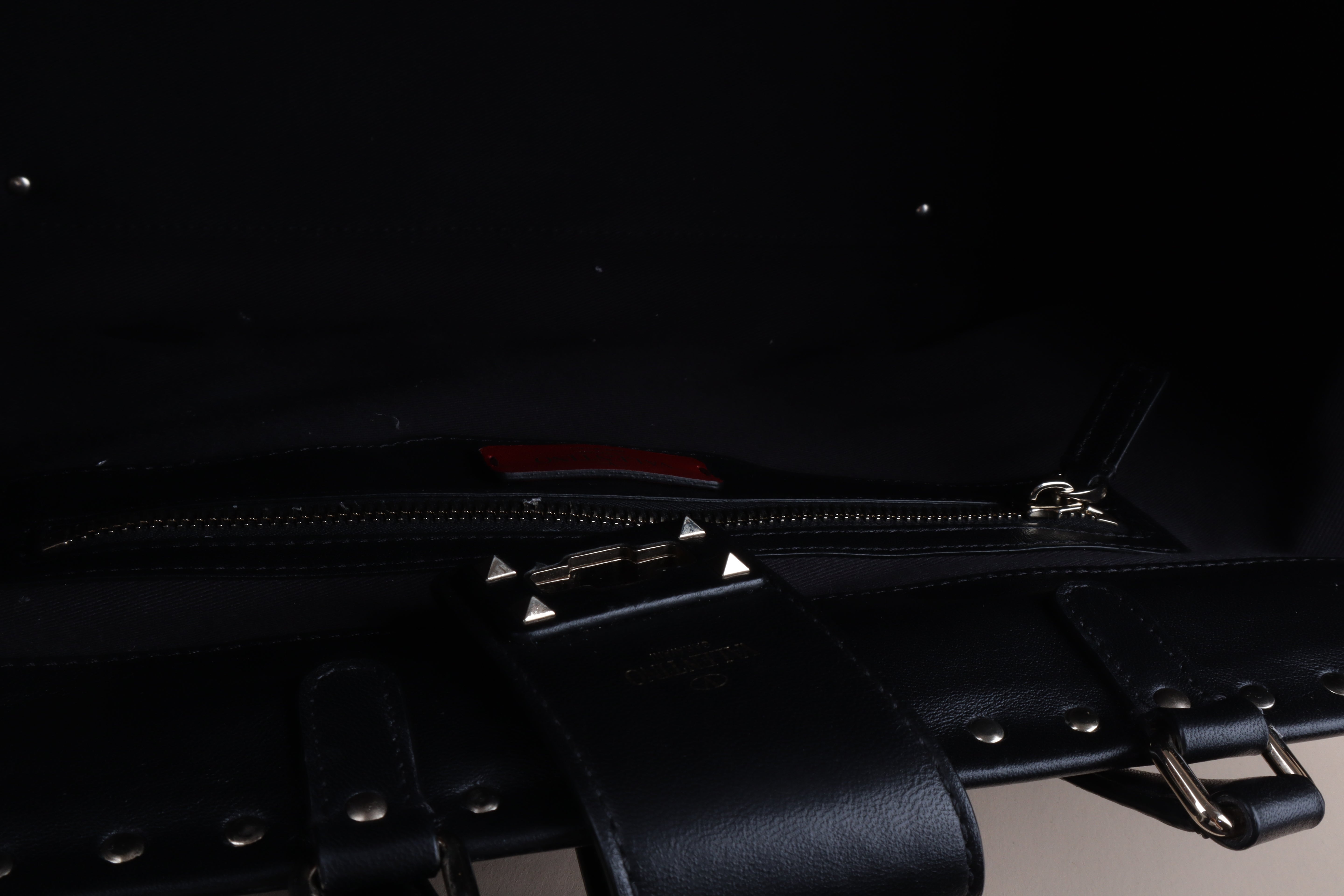 Valentino Black Candystud Crossbody Bag