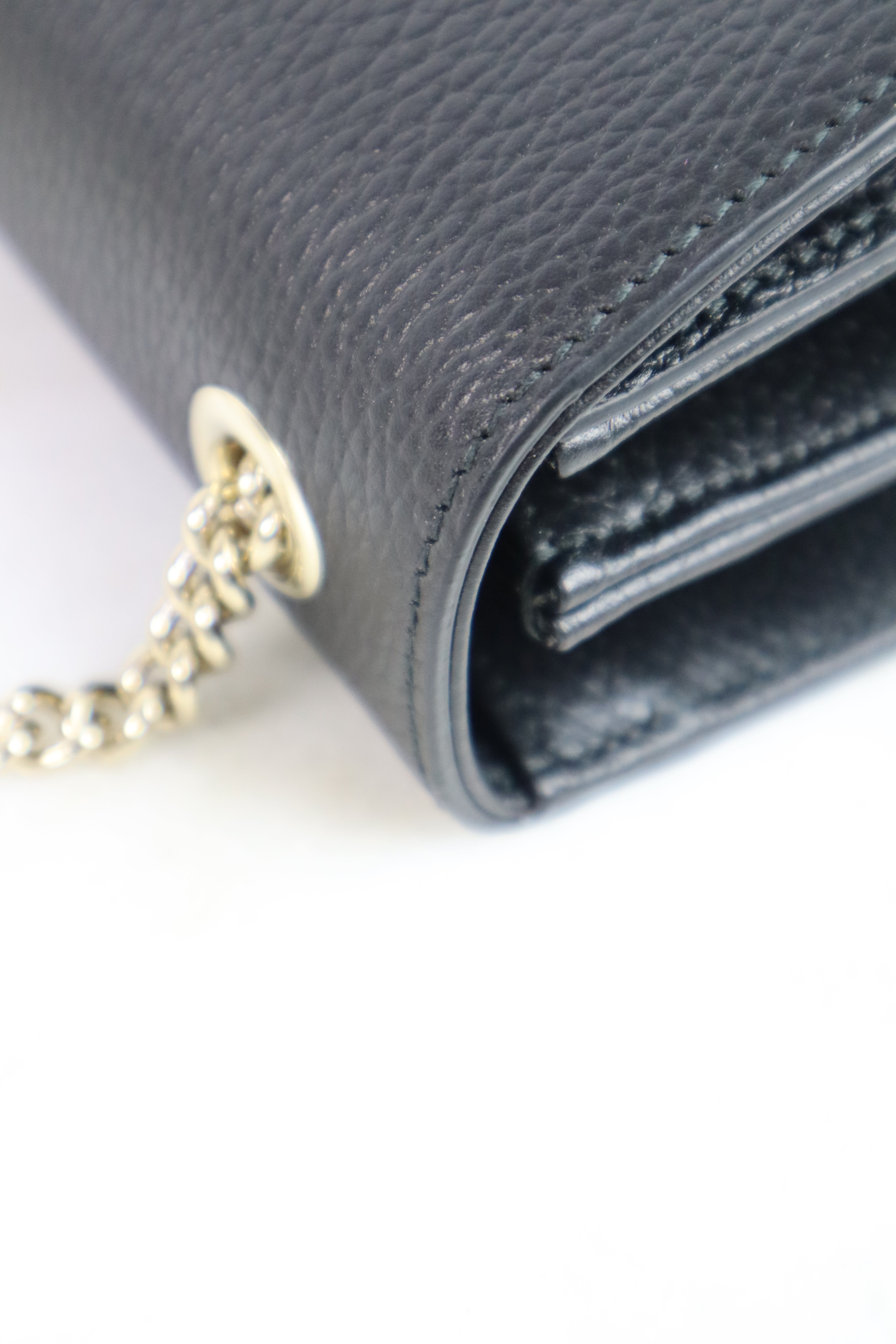 Gucci Black Interlocking G Shoulder Bag