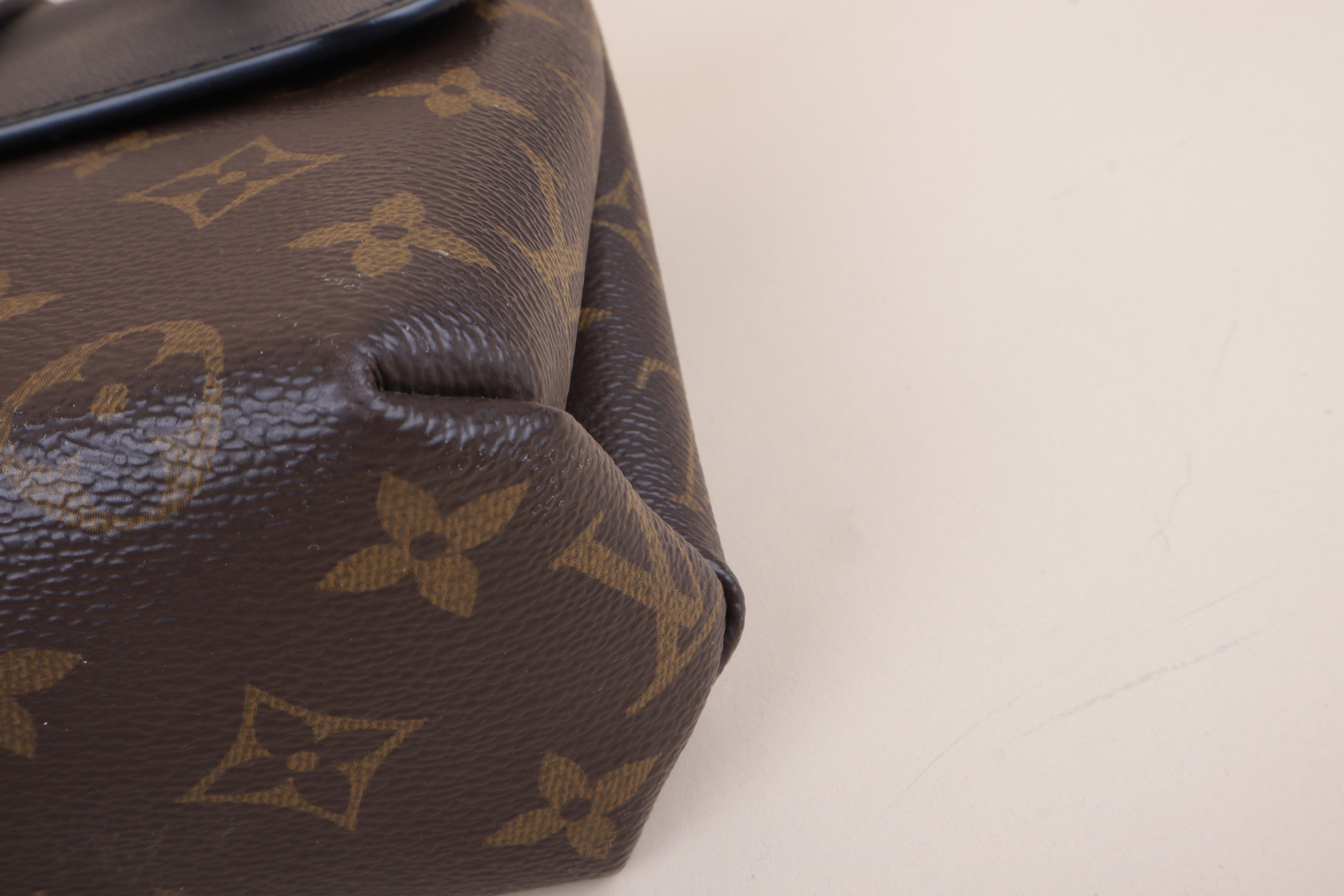 Louis Vuitton Monogram Black Locky BB Bag with Strap