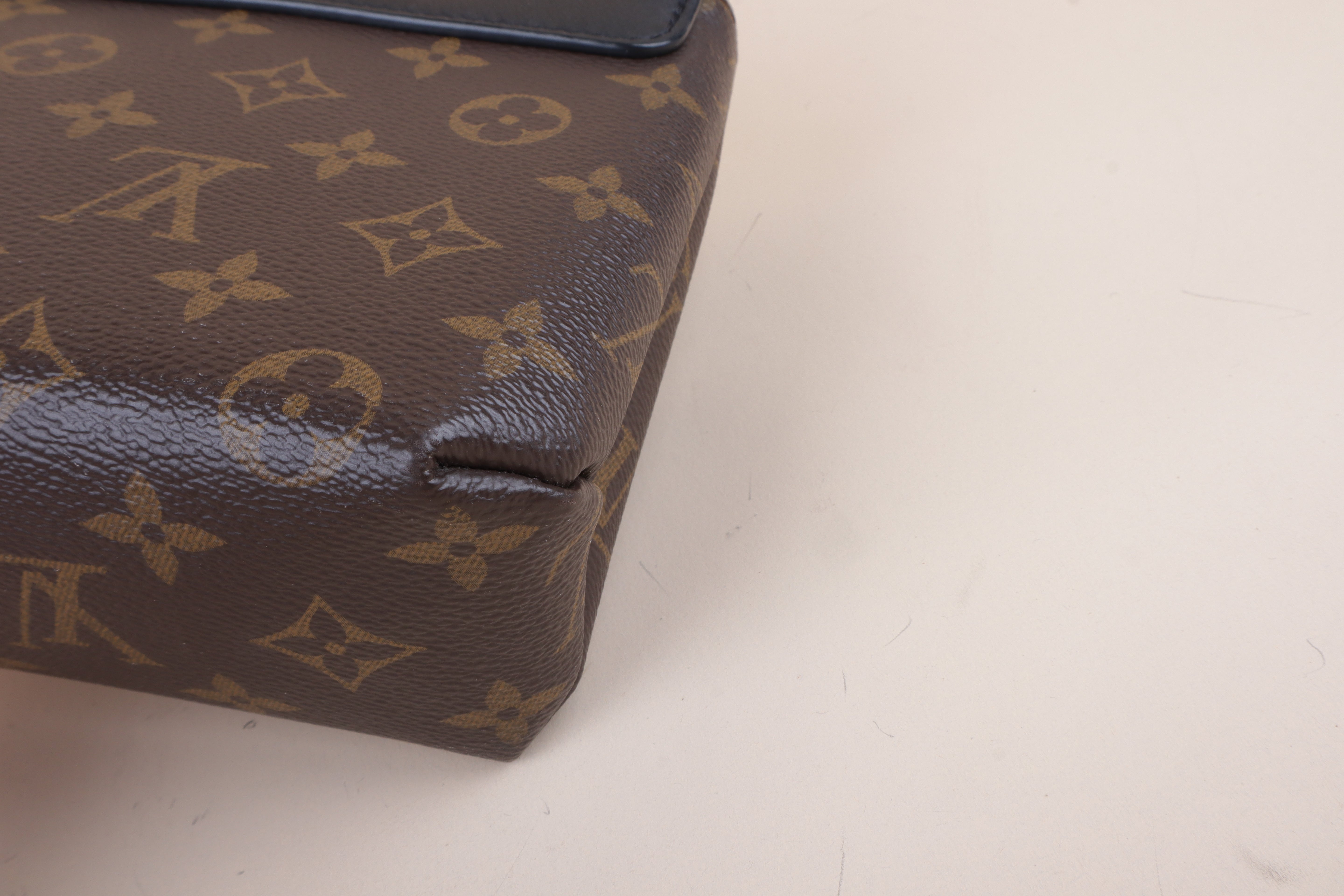 Louis Vuitton Monogram Black Locky BB Bag with Strap