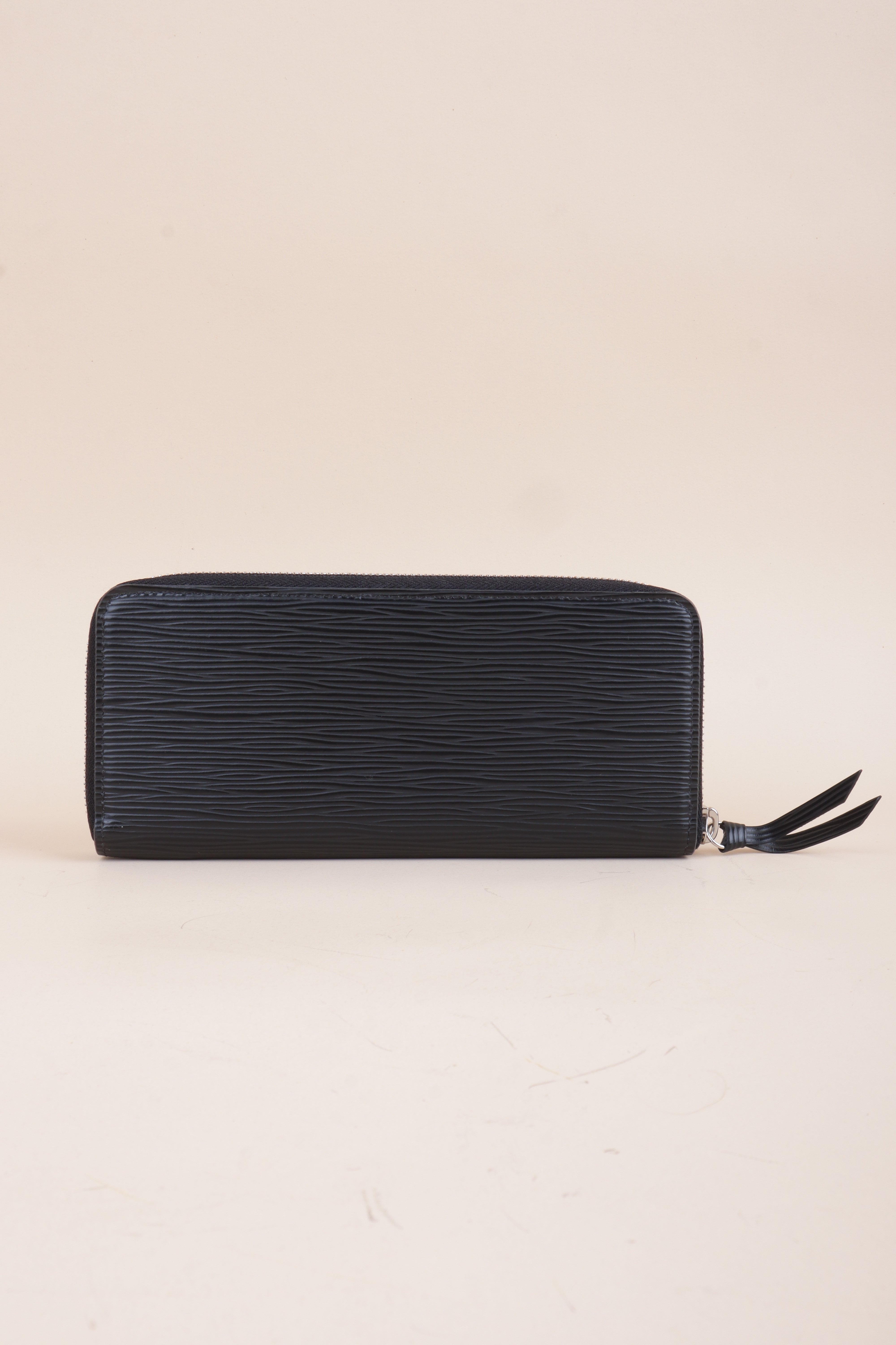Louis Vuitton Black Clemence Long Wallet