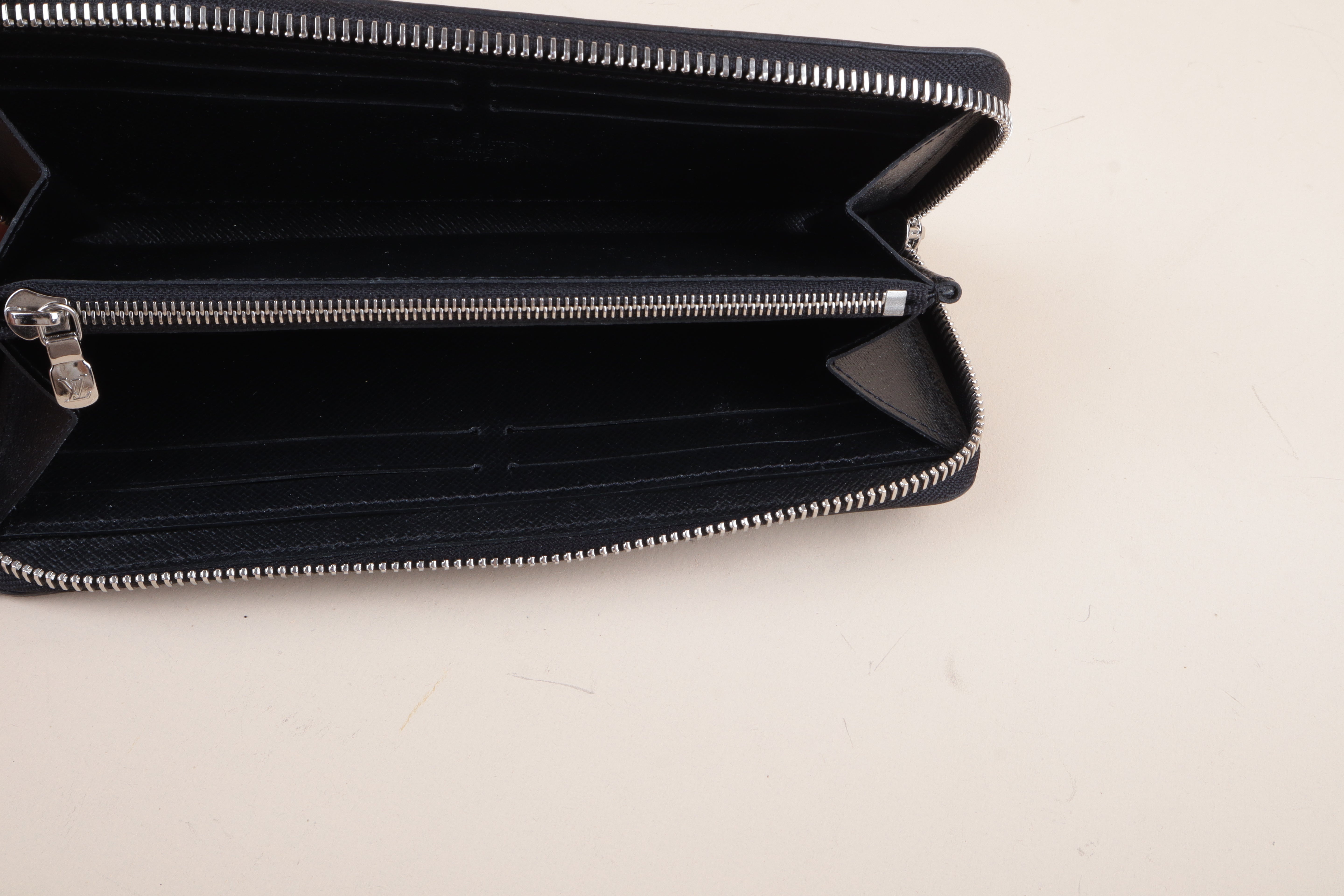 Louis Vuitton Black Clemence Long Wallet