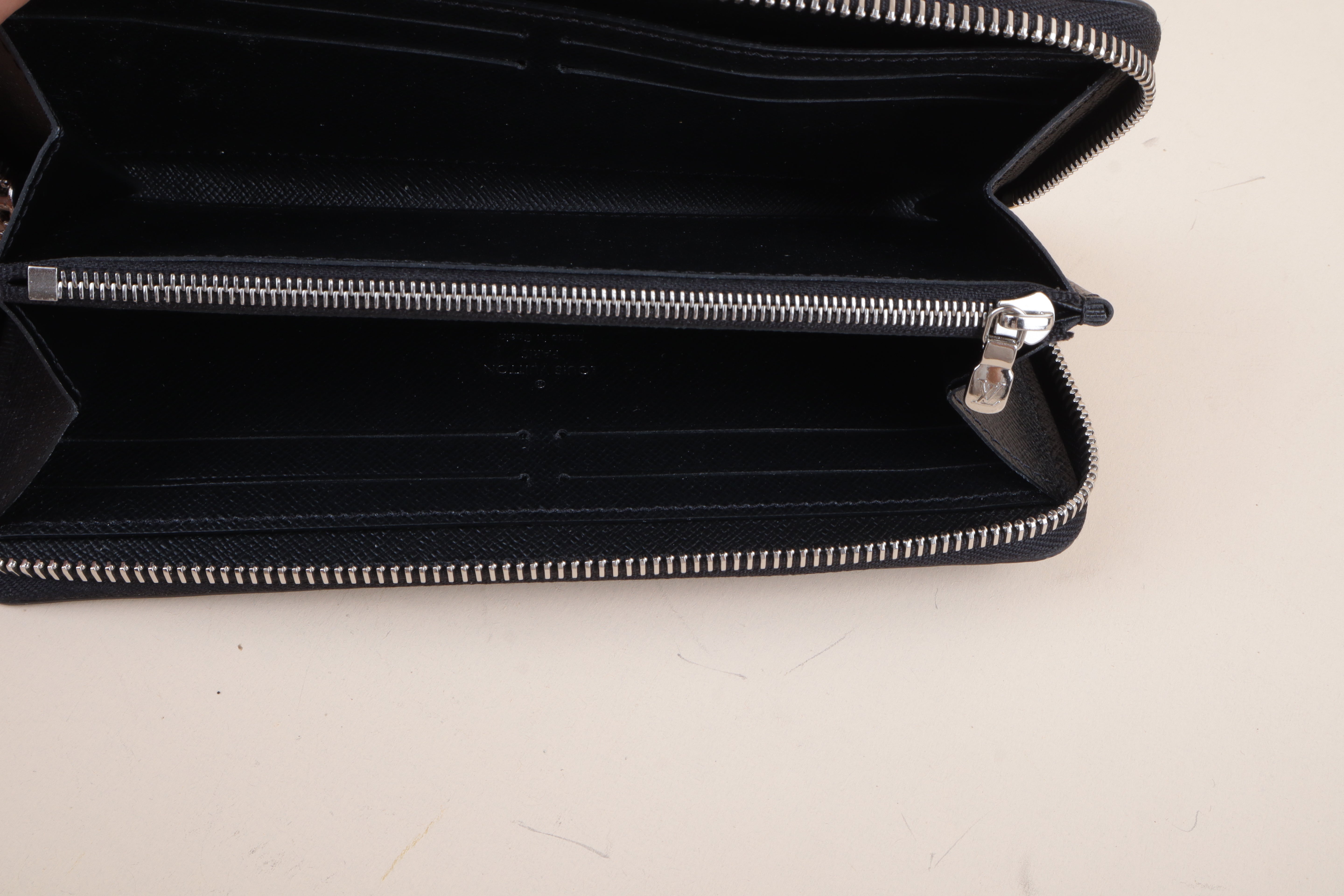 Louis Vuitton Black Clemence Long Wallet